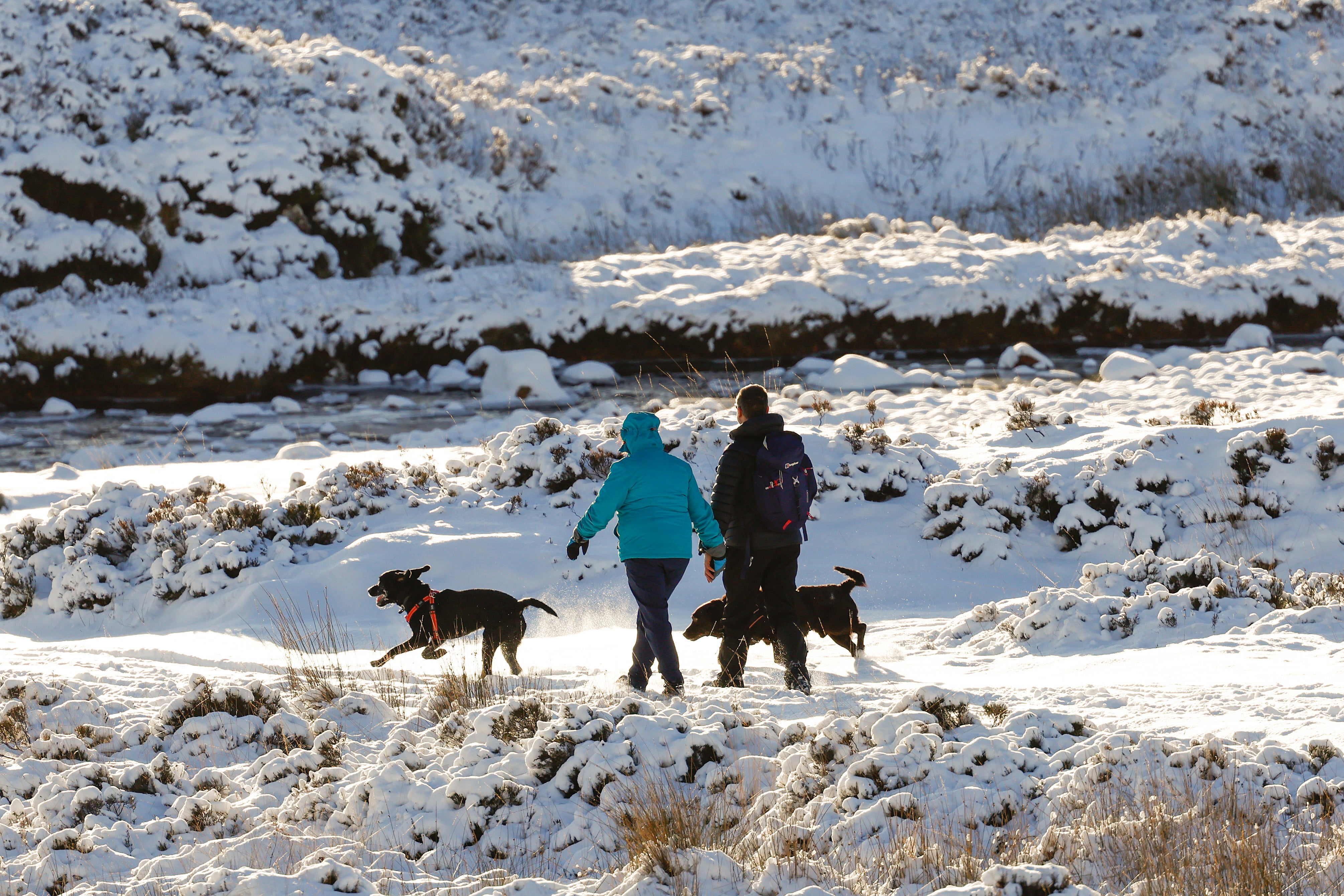 A ‘cold plunge of Arctic air’ has moved south across the whole country over the past few days