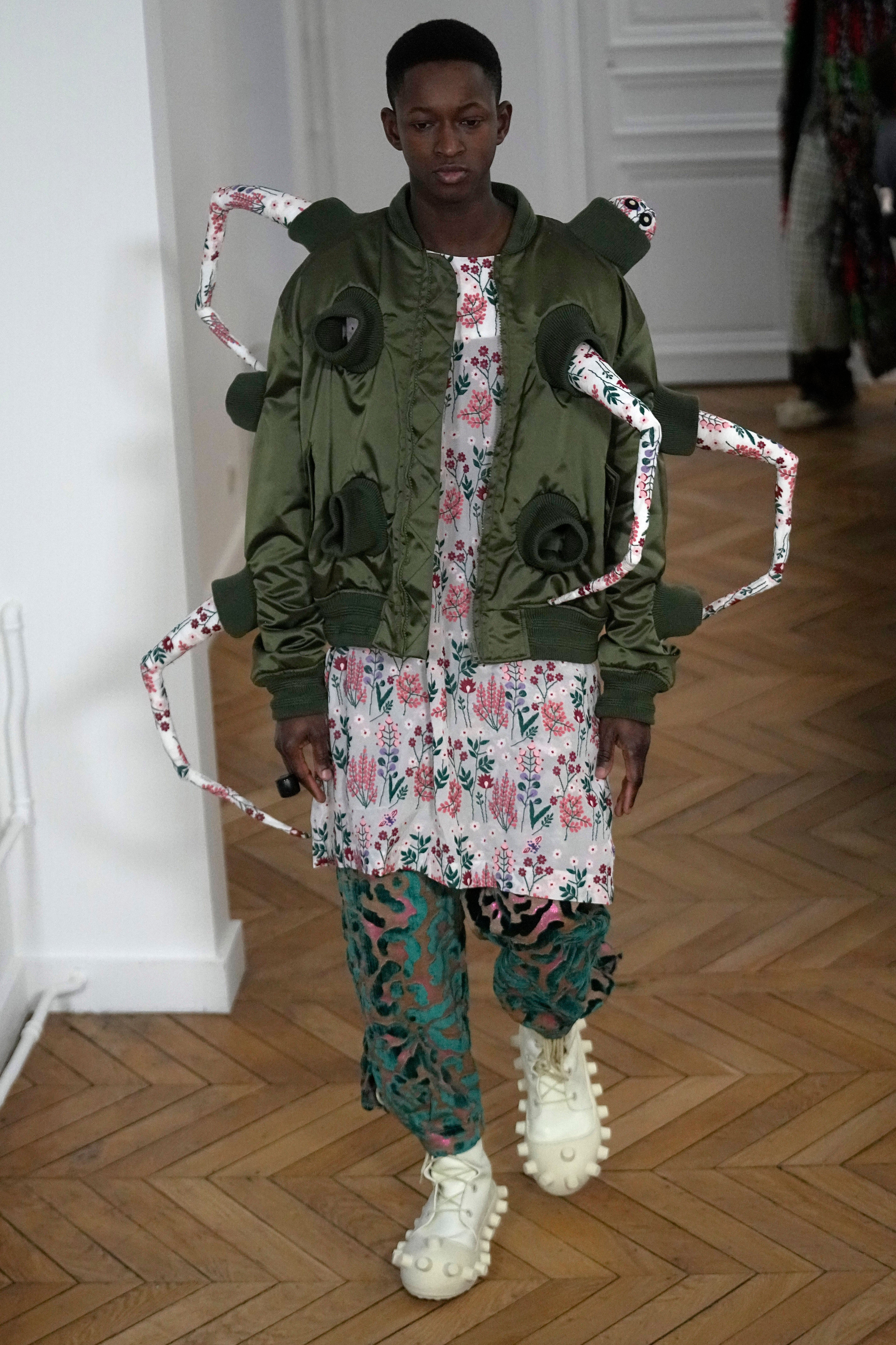 France Men's Fashion F/W 2025 Walter van Beirendonck