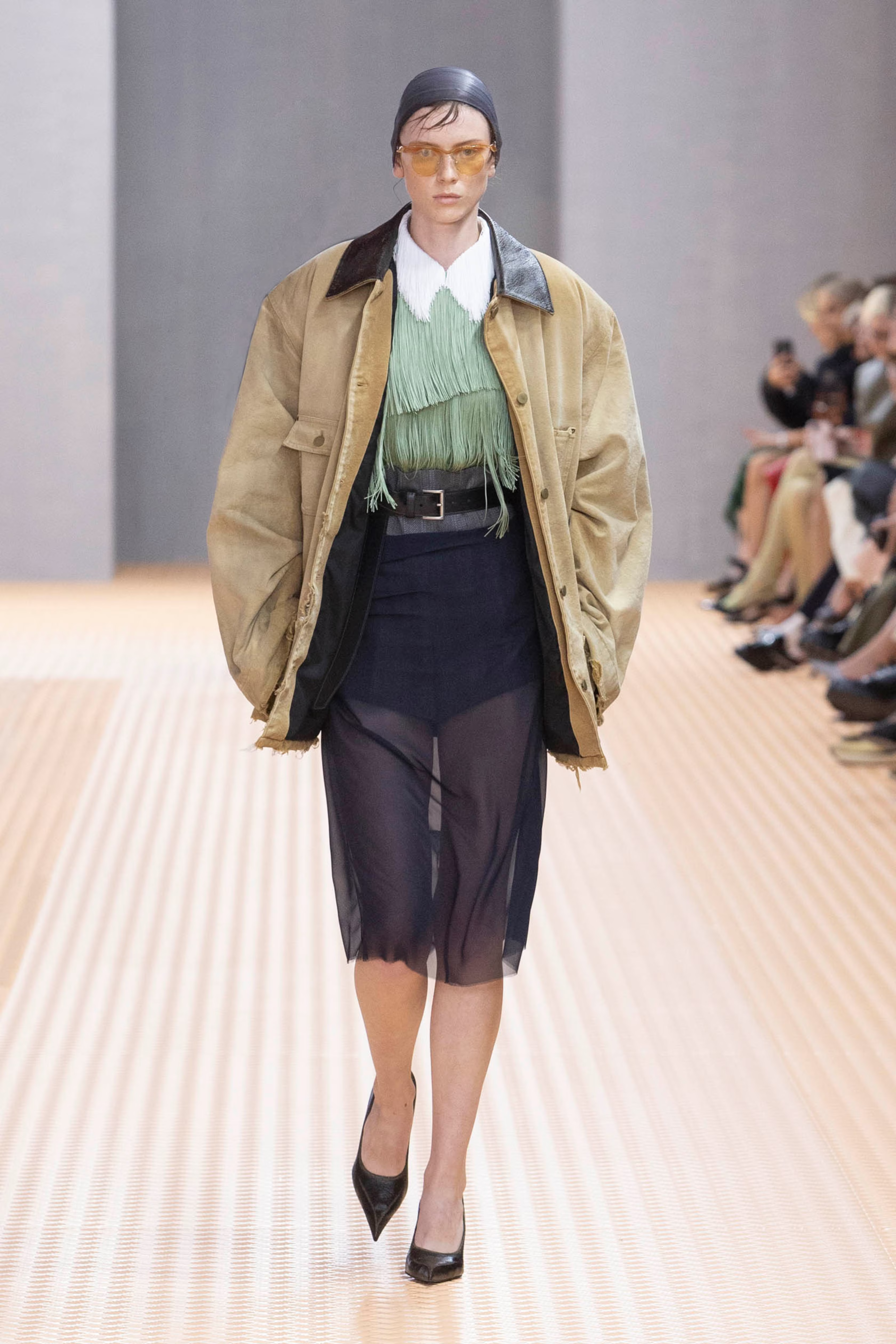 Prada meets Roy Cropper on the catwalk