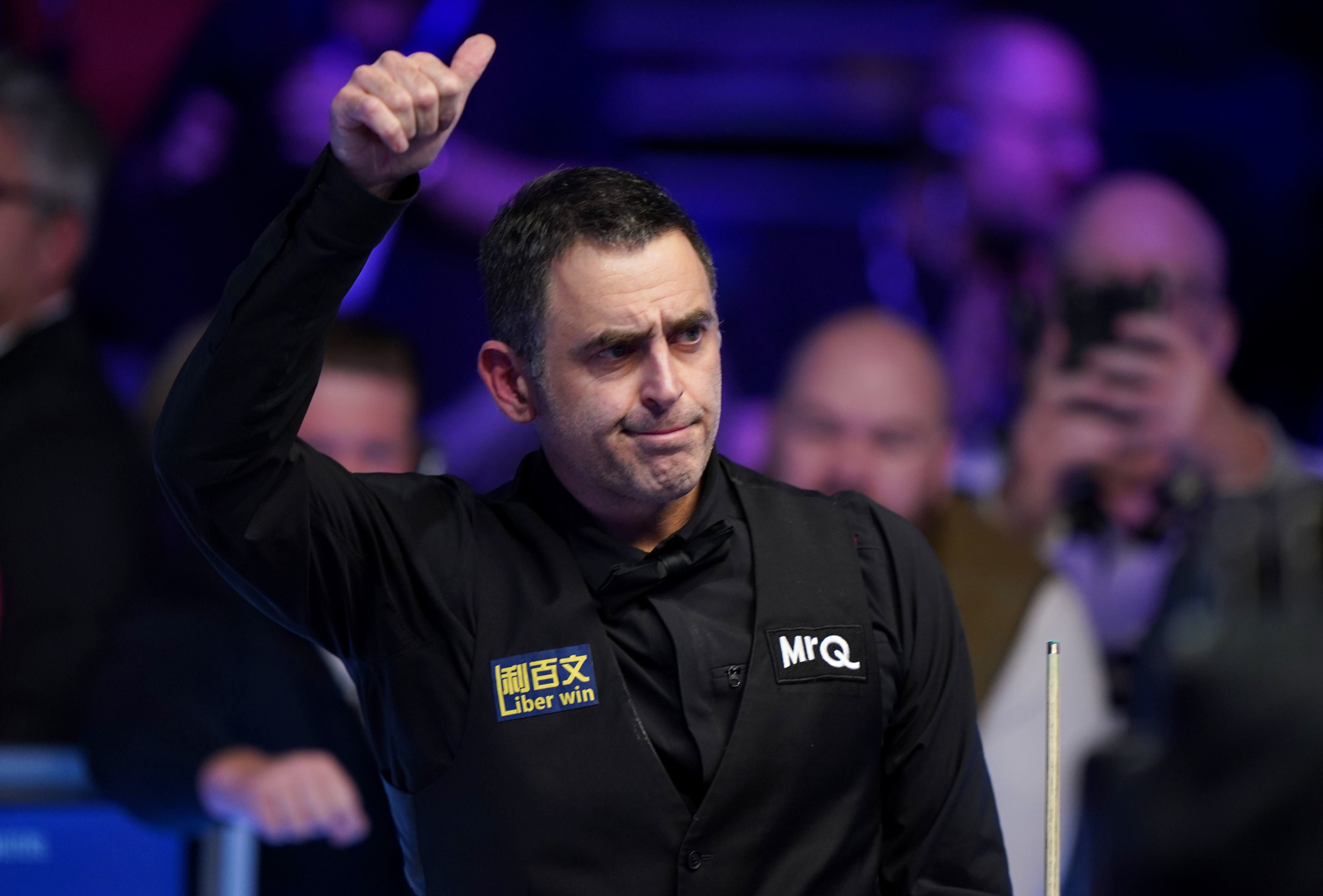 Ronnie O’Sulivan reached the World Grand Prix quarter-finals in spite of himself