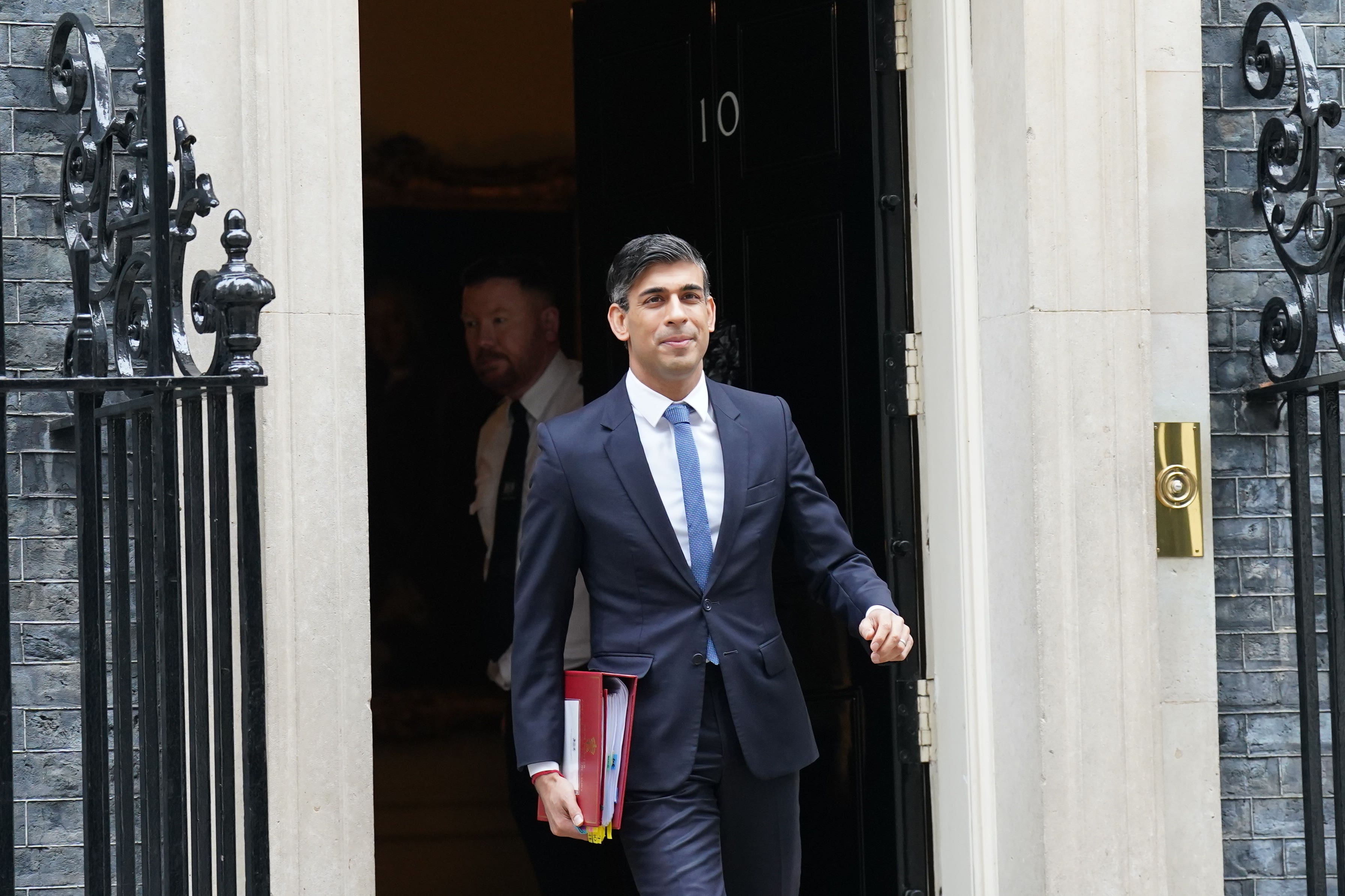 The Prime Minister was asked about the situation in the region during a Downing Street press conference (Stefan Rousseau/PA)