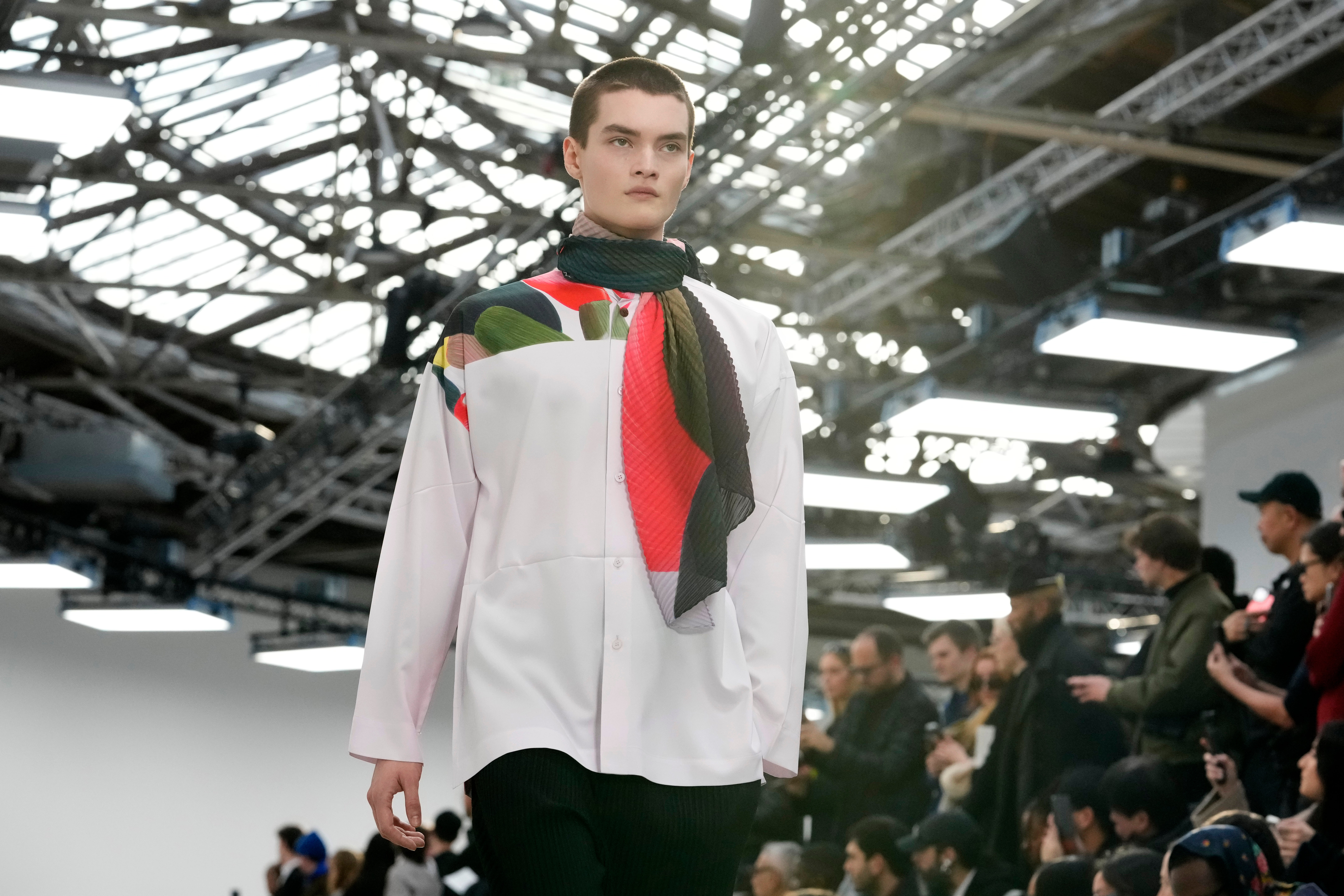 France Men's Fashion F/W 2025 Issey Miyake