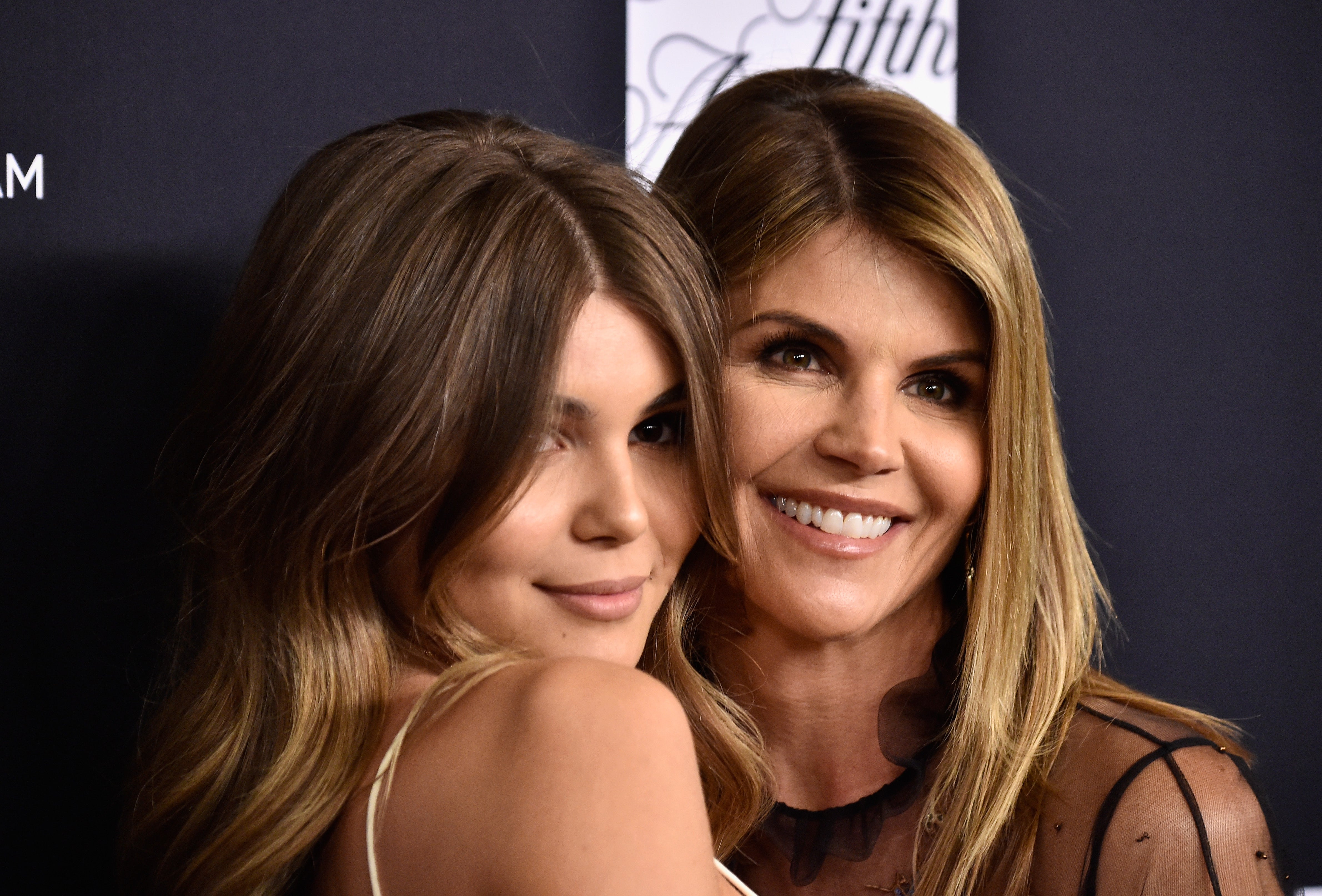 Loughlin with her daughter, YouTuber Olivia Jade