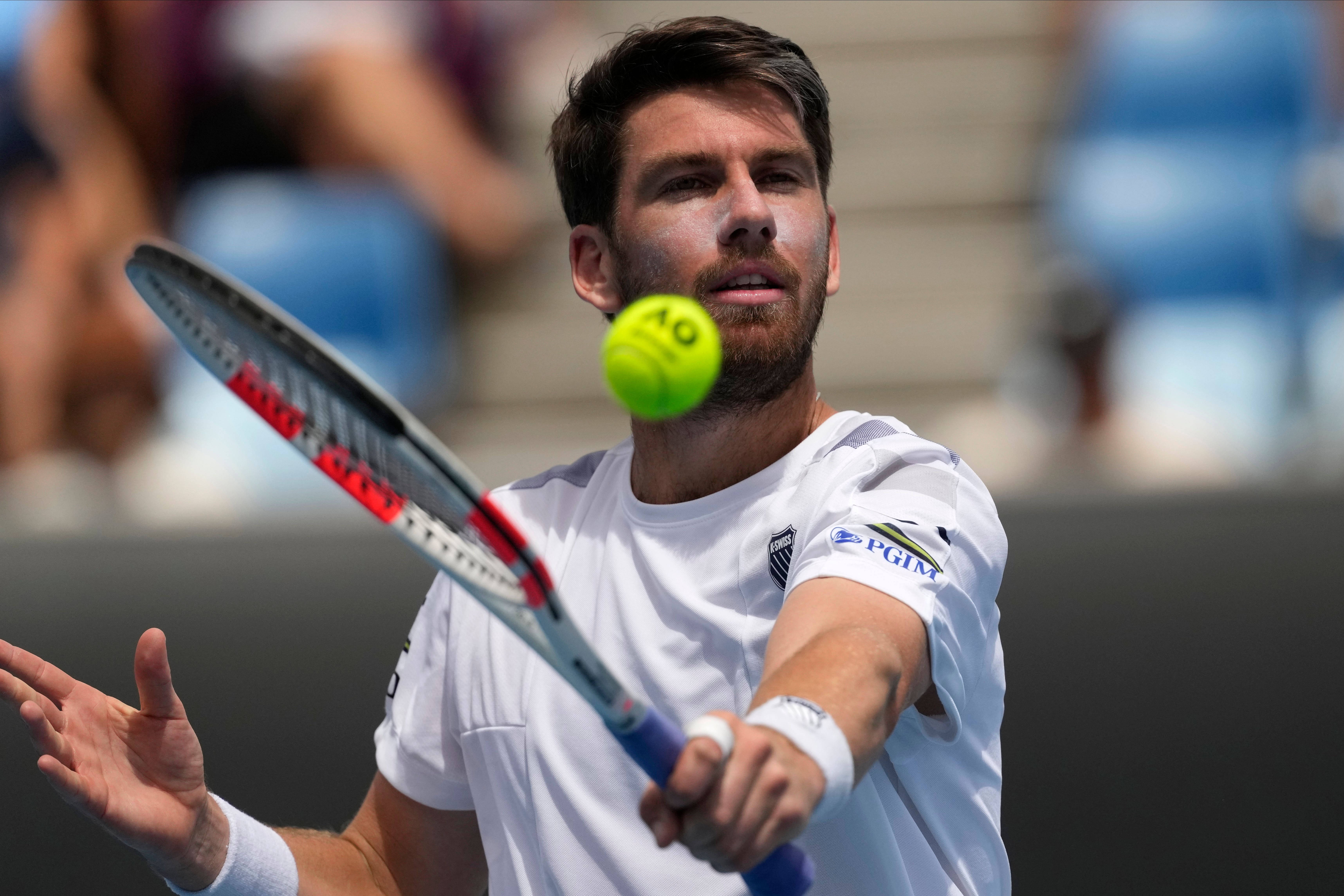 Cameron Norrie is the last British player standing (Alessandra Tarantino/AP)