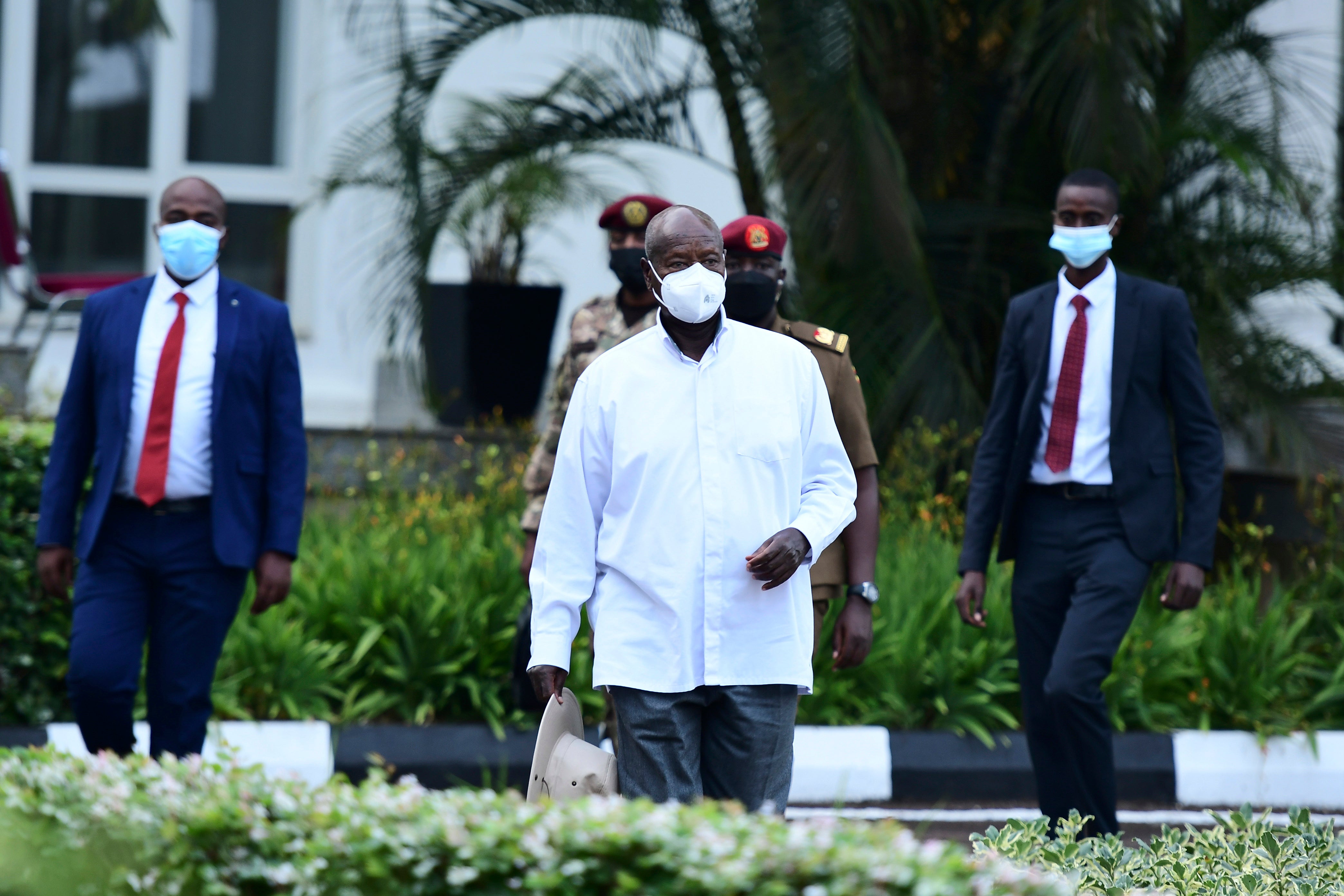 CORRECTION Uganda IGAD Summit