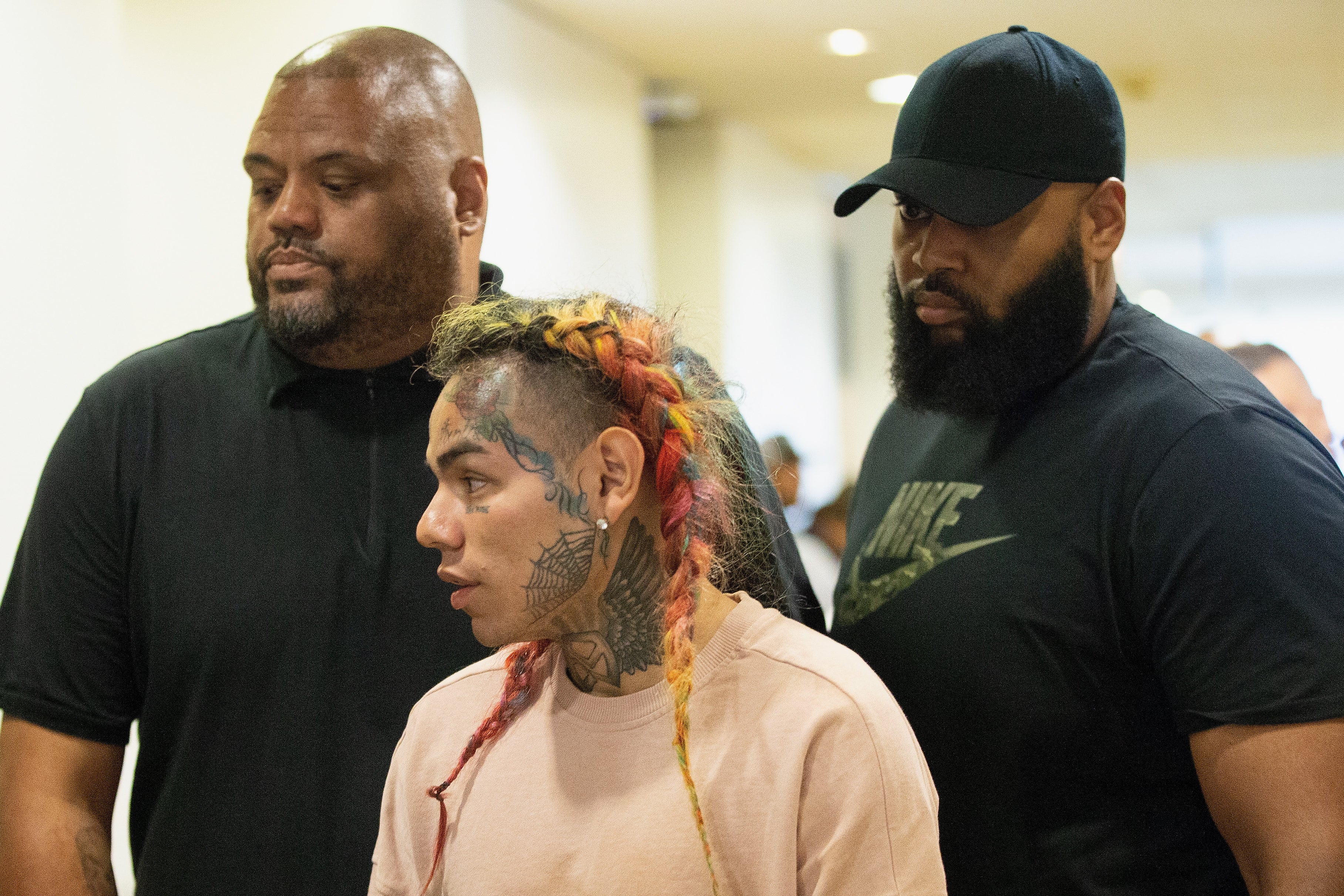 Tekashi 6ix9ine in court in Texas in 2018