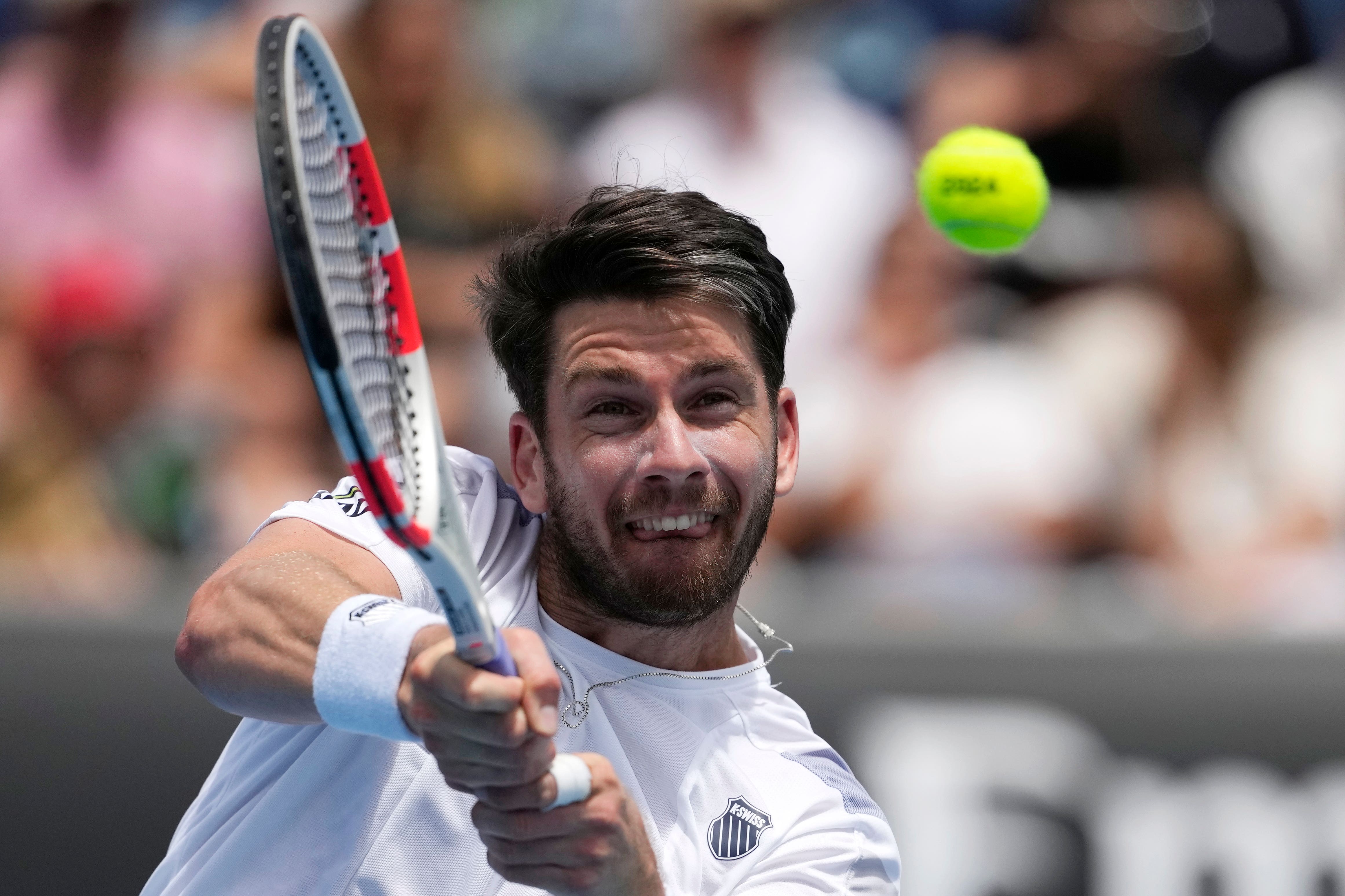 Cameron Norrie will try to beat Casper Ruud for the first time (Alessandra Tarantino/AP)