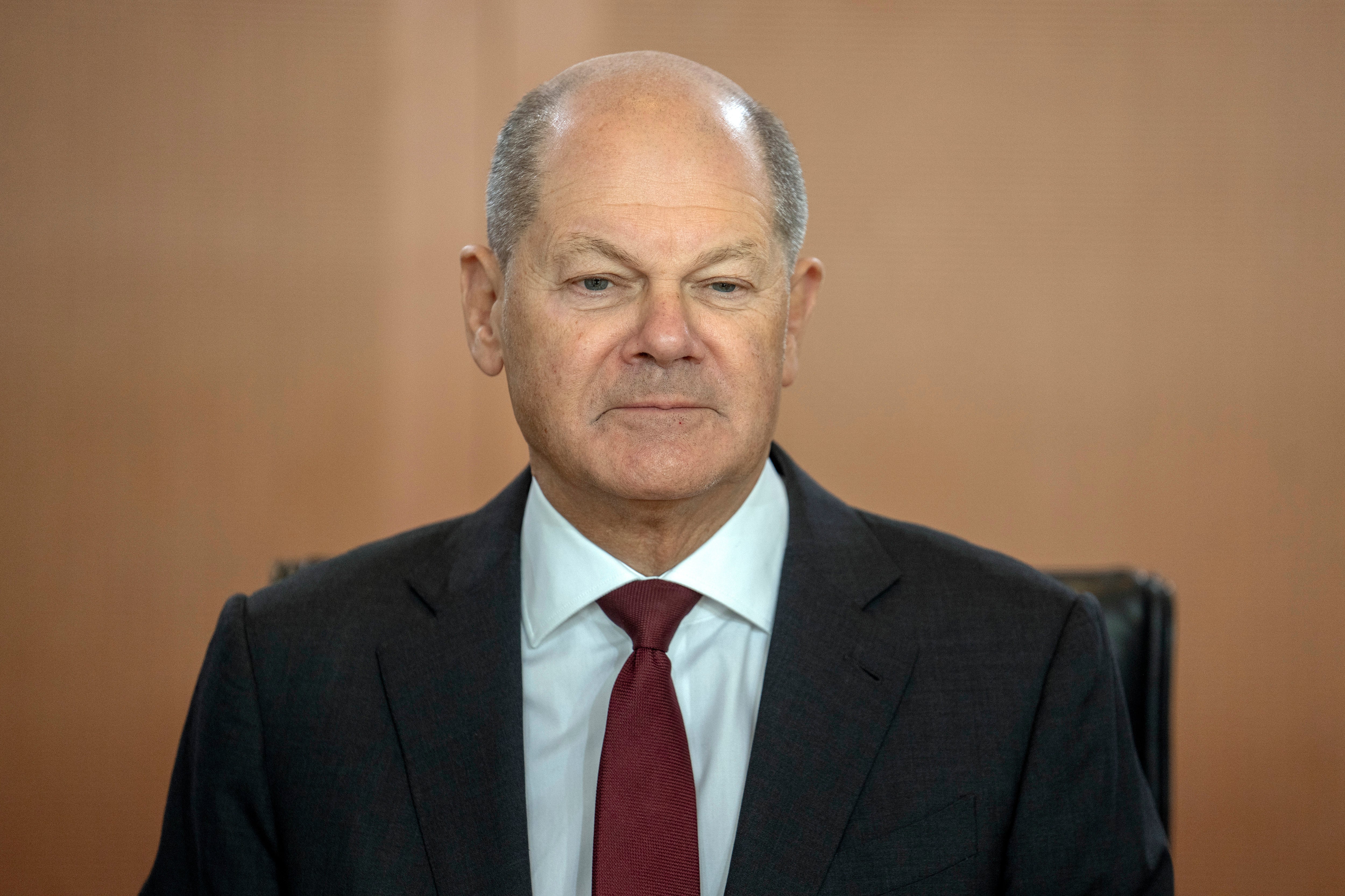 German chancellor Olaf Scholz said Biden’s leadership was critical in ensuring a united response to Russian aggression. File photo.