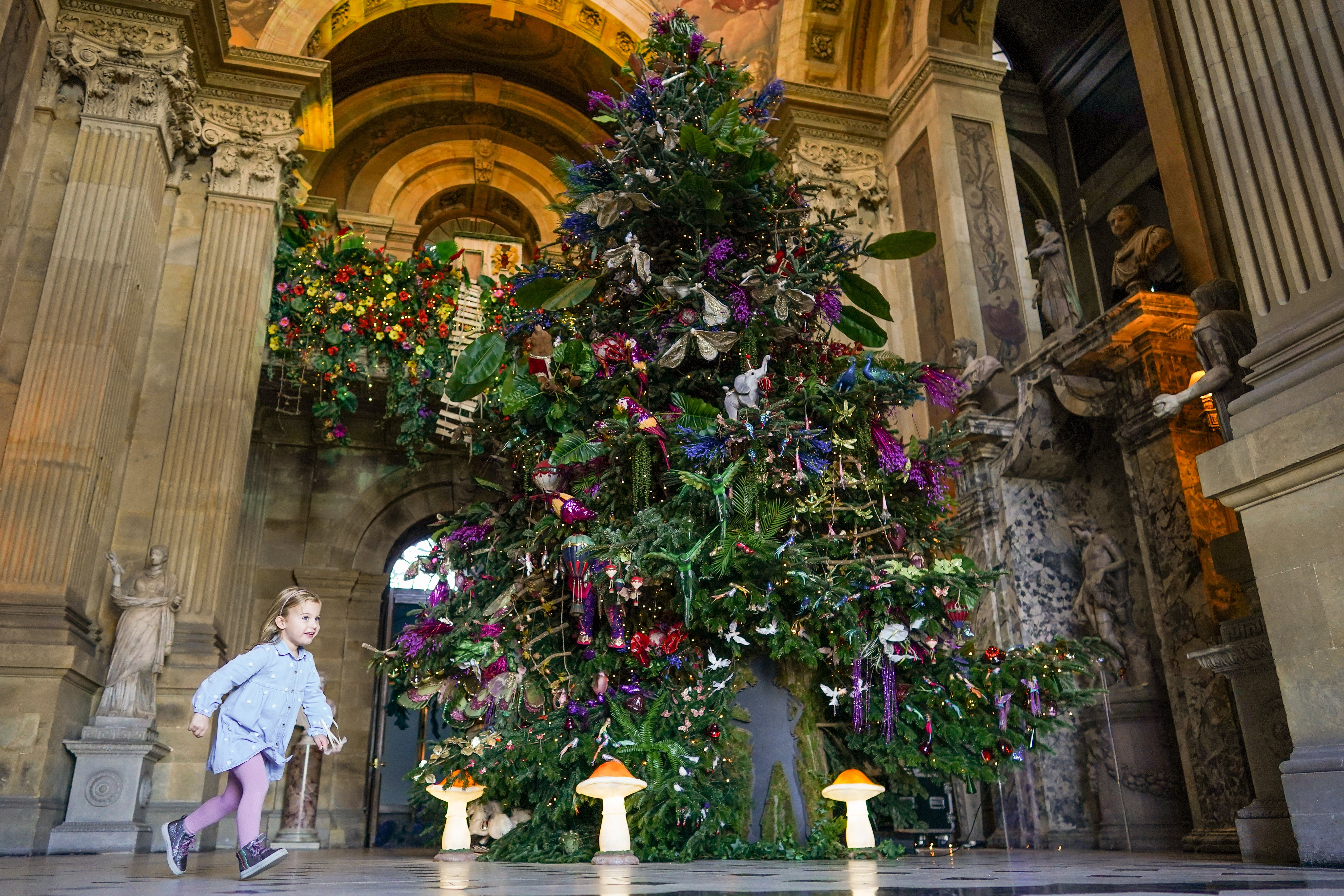 It isn’t hard to keep a Christmas tree up when they inspire so much joy