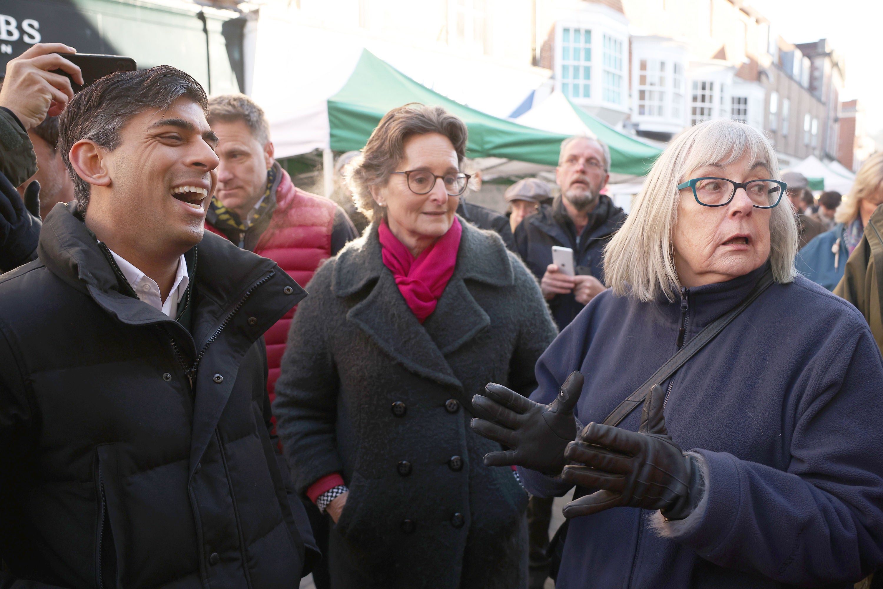 Rishi Sunak challenged over NHS waiting lists in Winchester