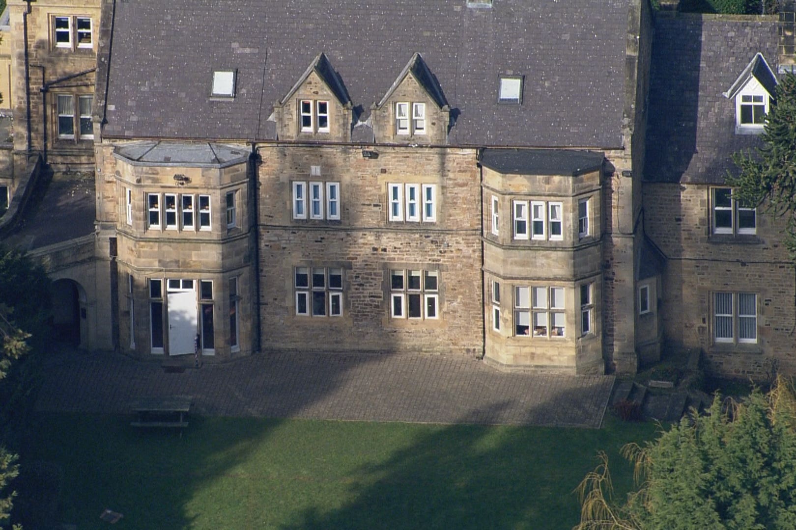 Whorlton Hall in County Durham (BBC)