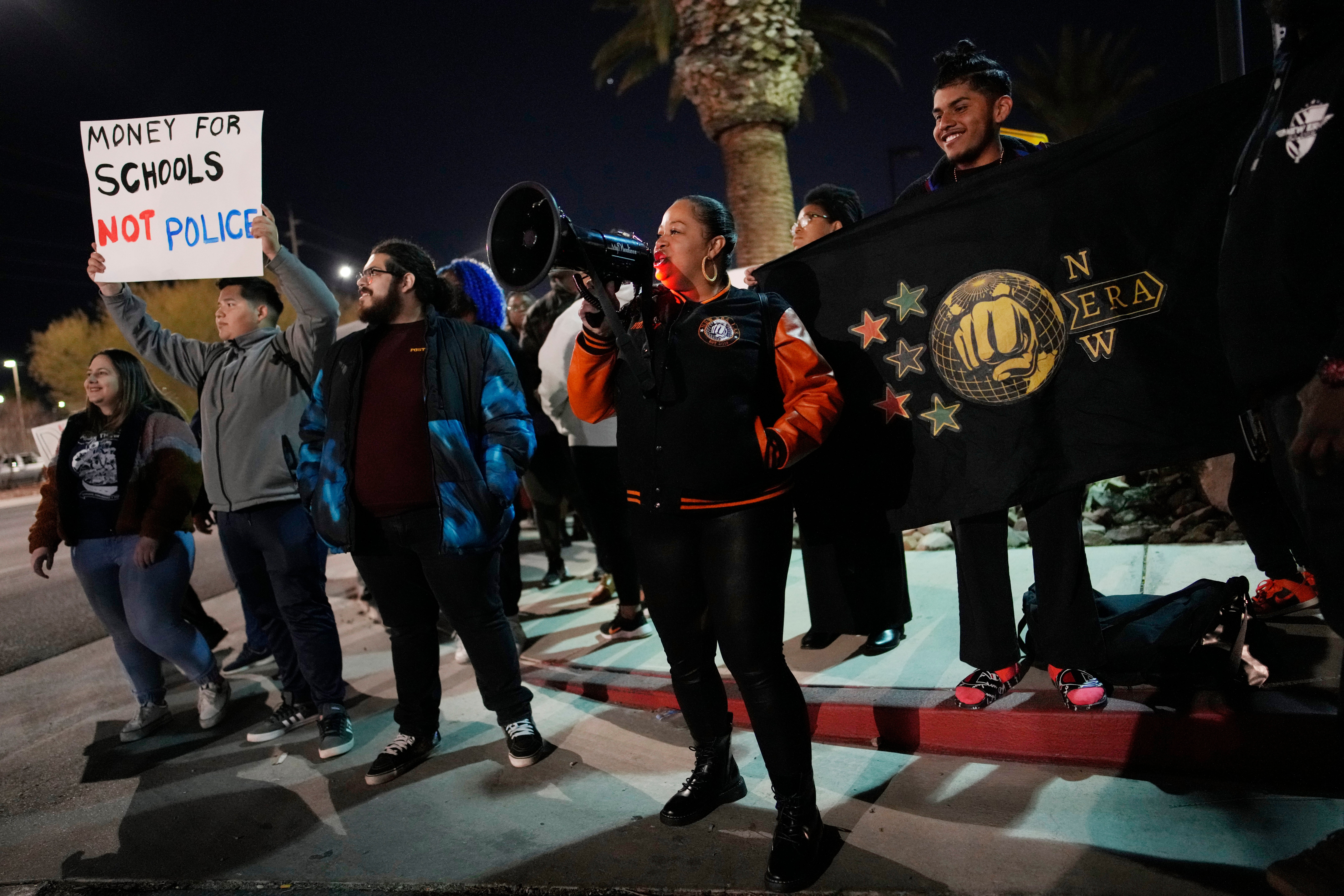 Vegas School Police Arrest Video