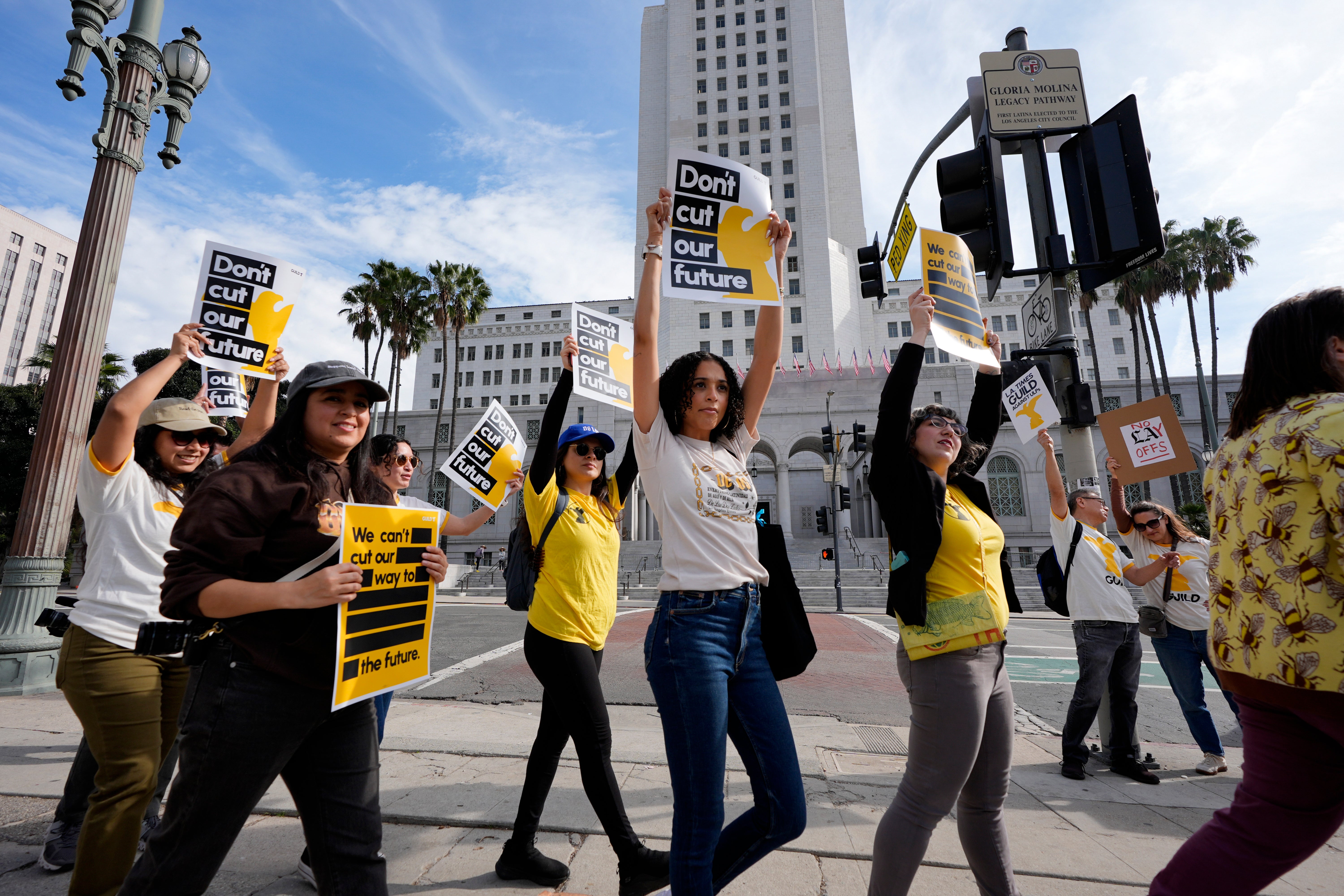 LA Times Walkout
