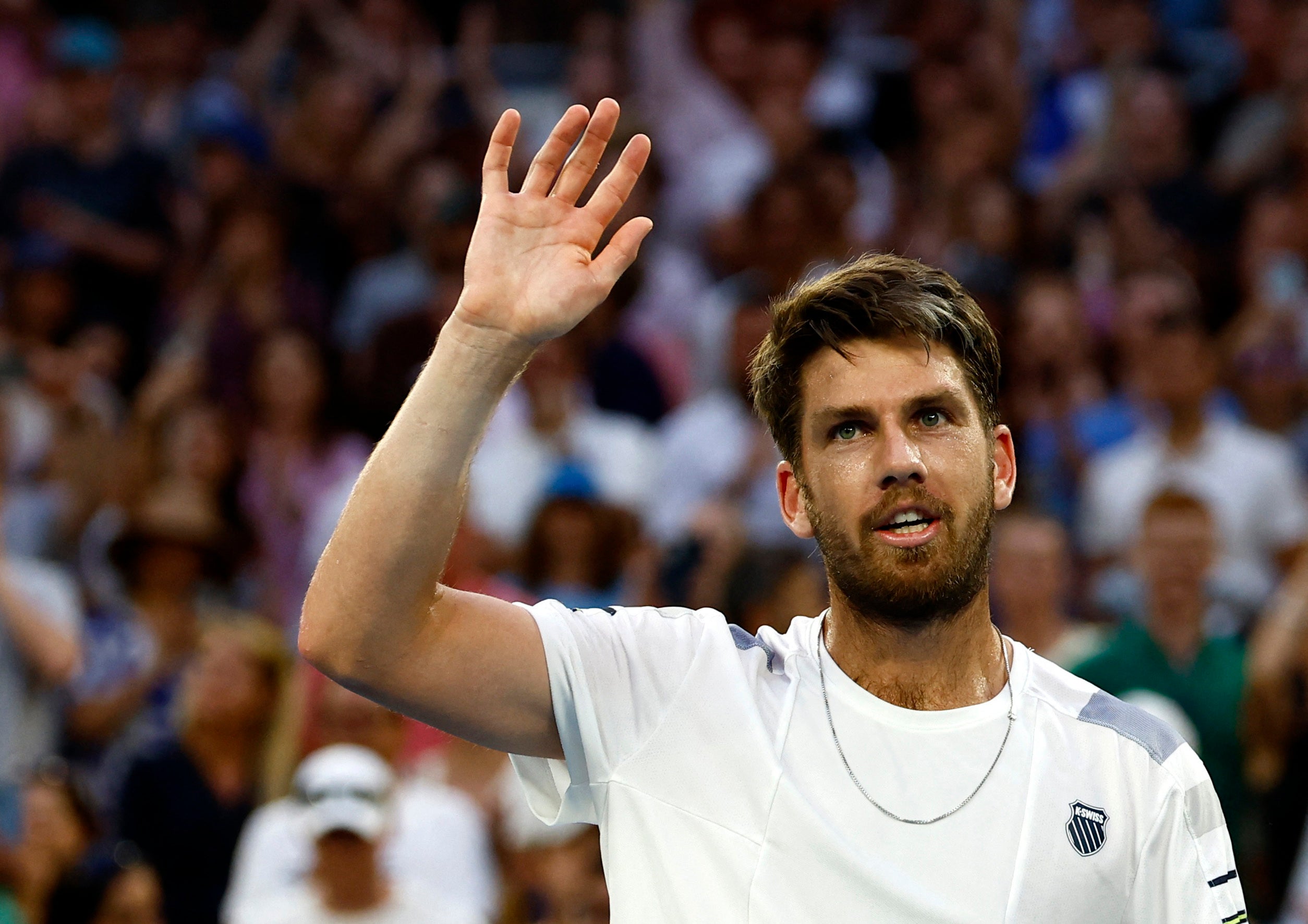 Norrie is through to the Australian Open fourth round for the first time