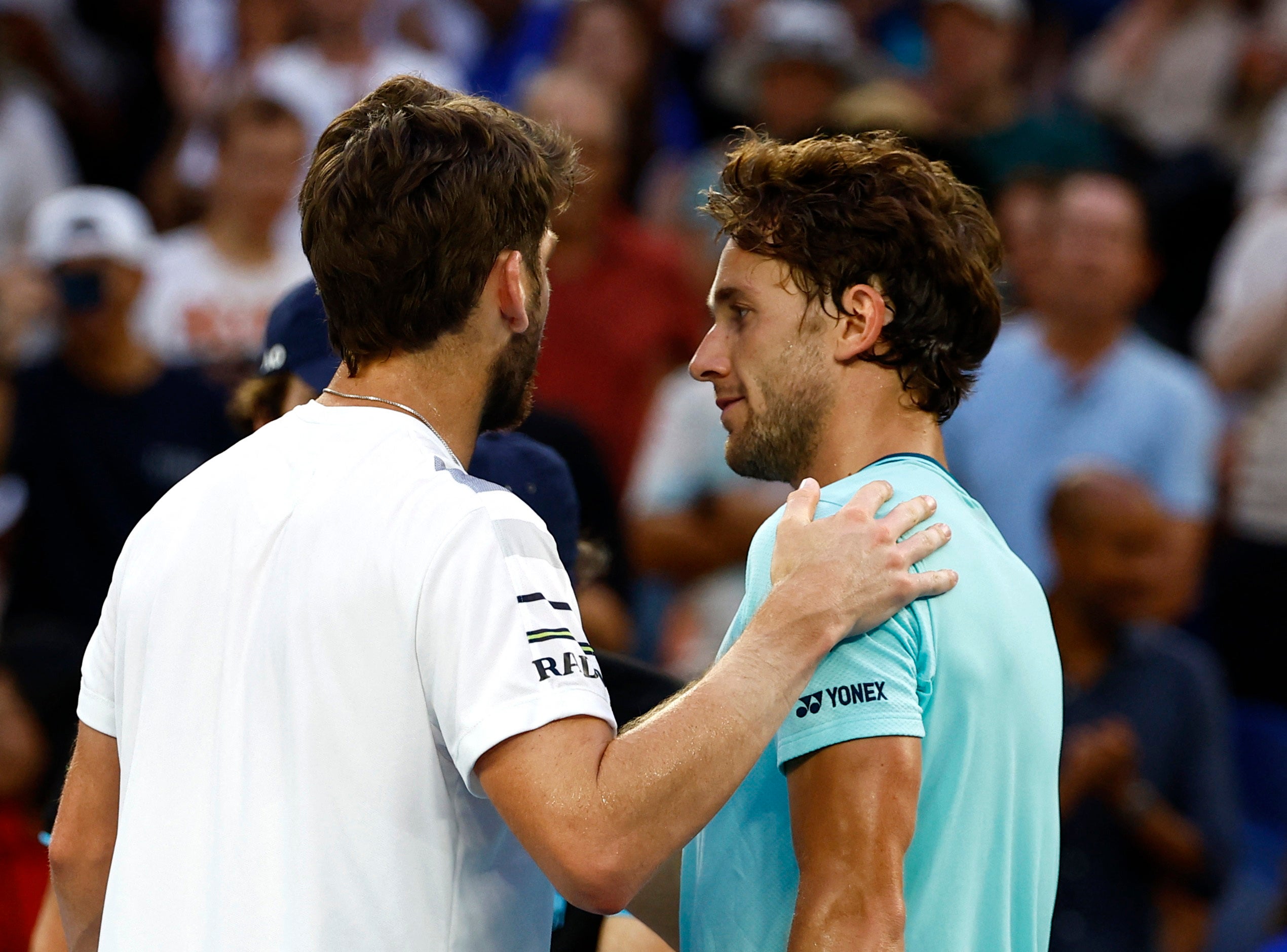 Norrie notched his first career win against former US Open and French Open runner-up Ruud