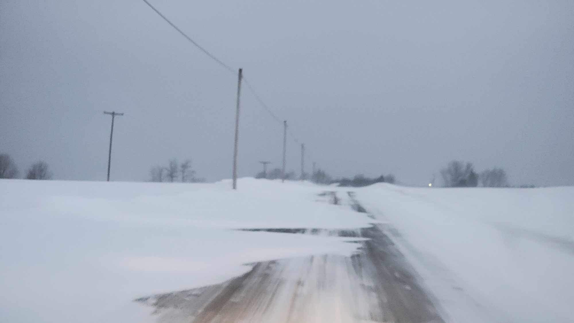 Over a foot of snow has fallen in Garrett County, Maryland