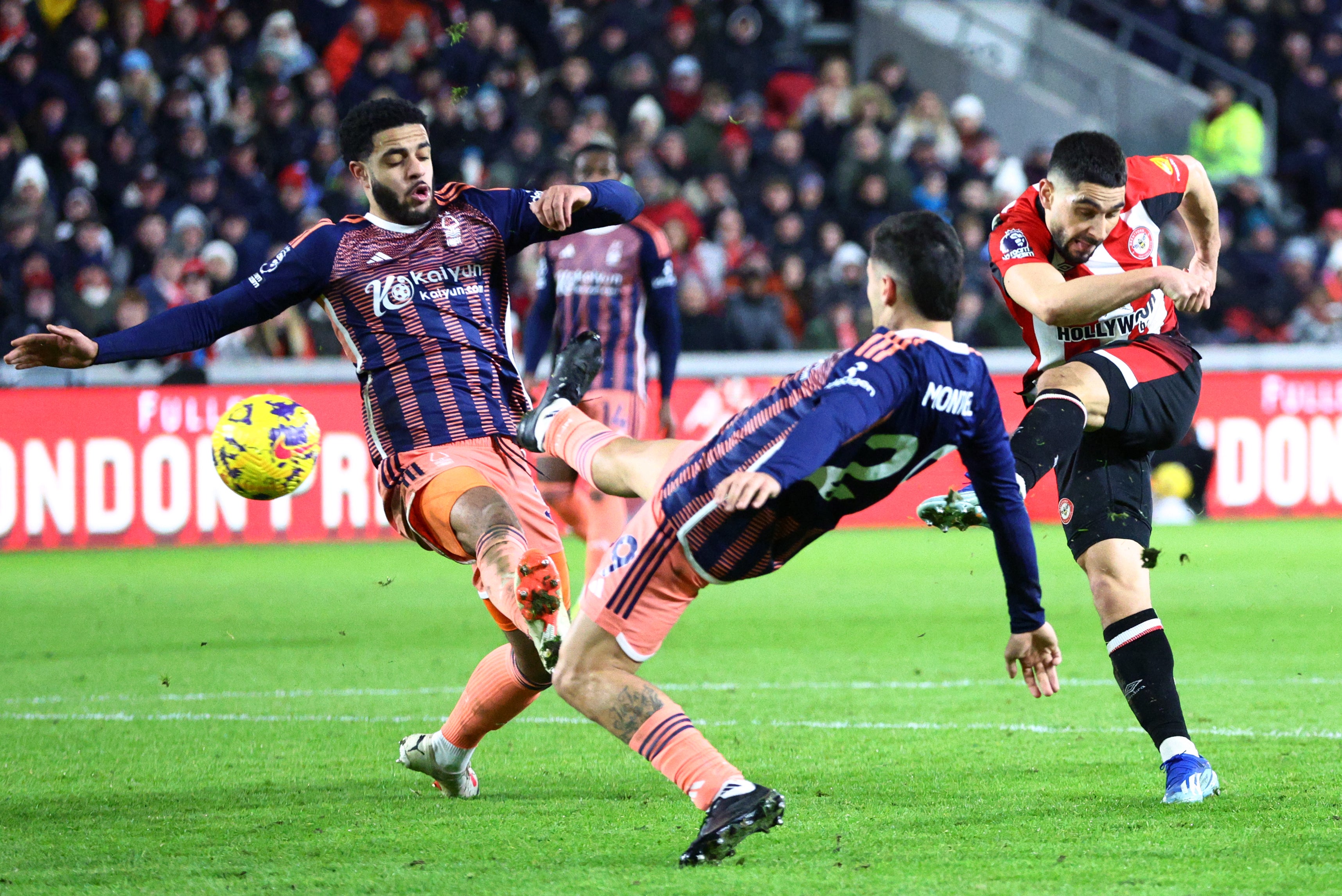 Neal Maupay’s screamer decided the match in Brentford’s favour