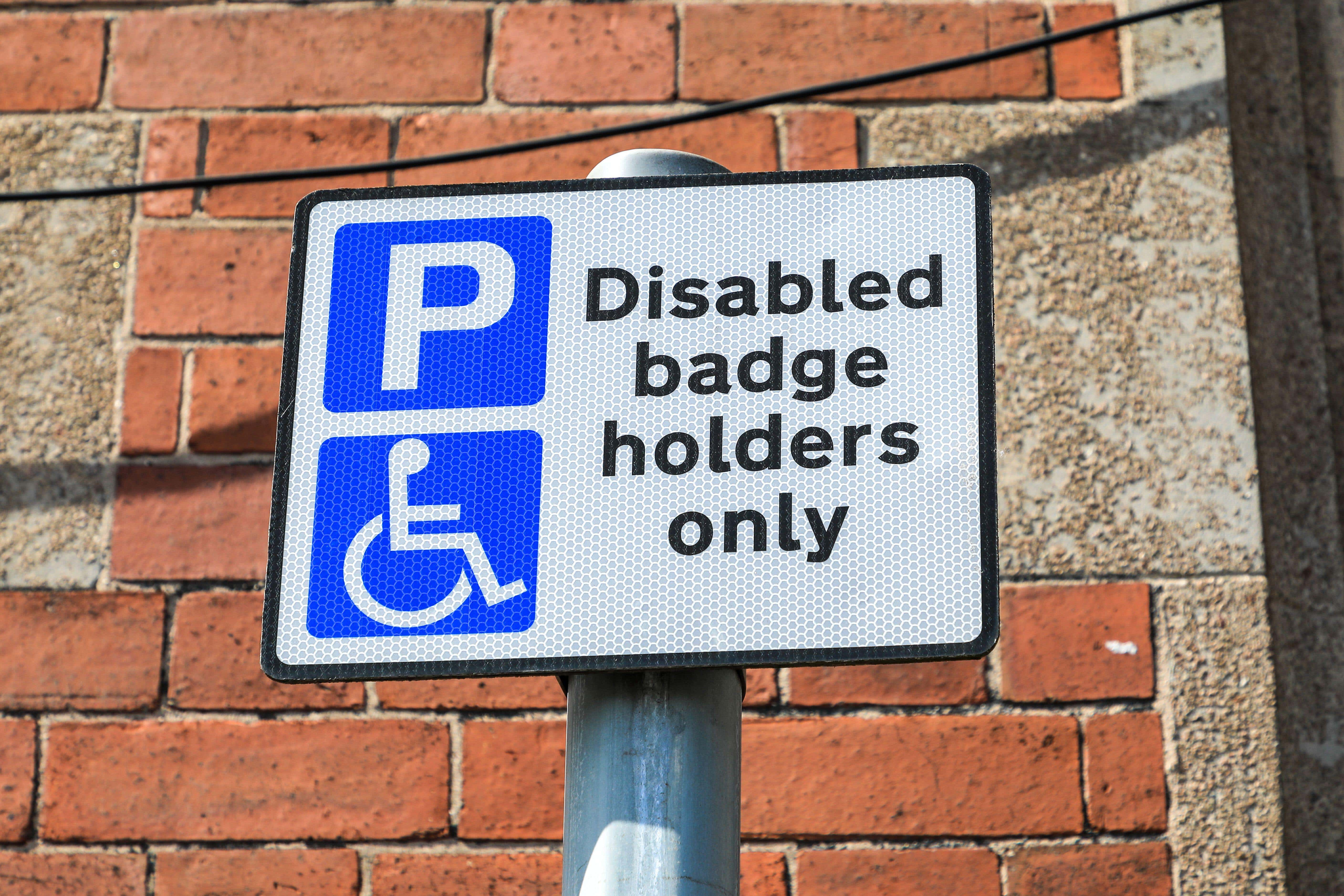 Blue badges must be renewed every three years (Alamy/PA)