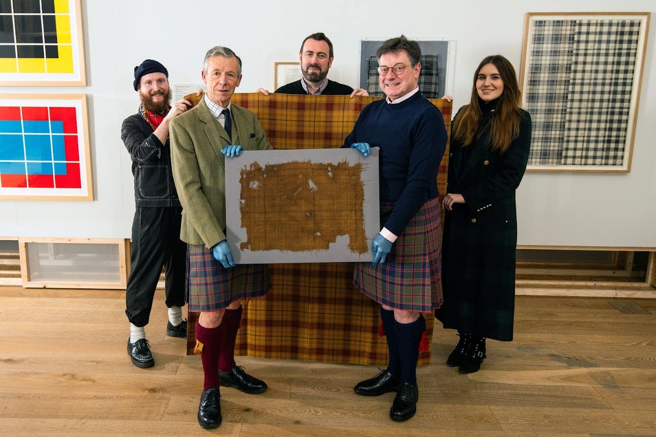 Textile experts have recreated what is thought to be Scotland’s oldest tartan (Alan Richardson /House of Edgar/V&A/PA)