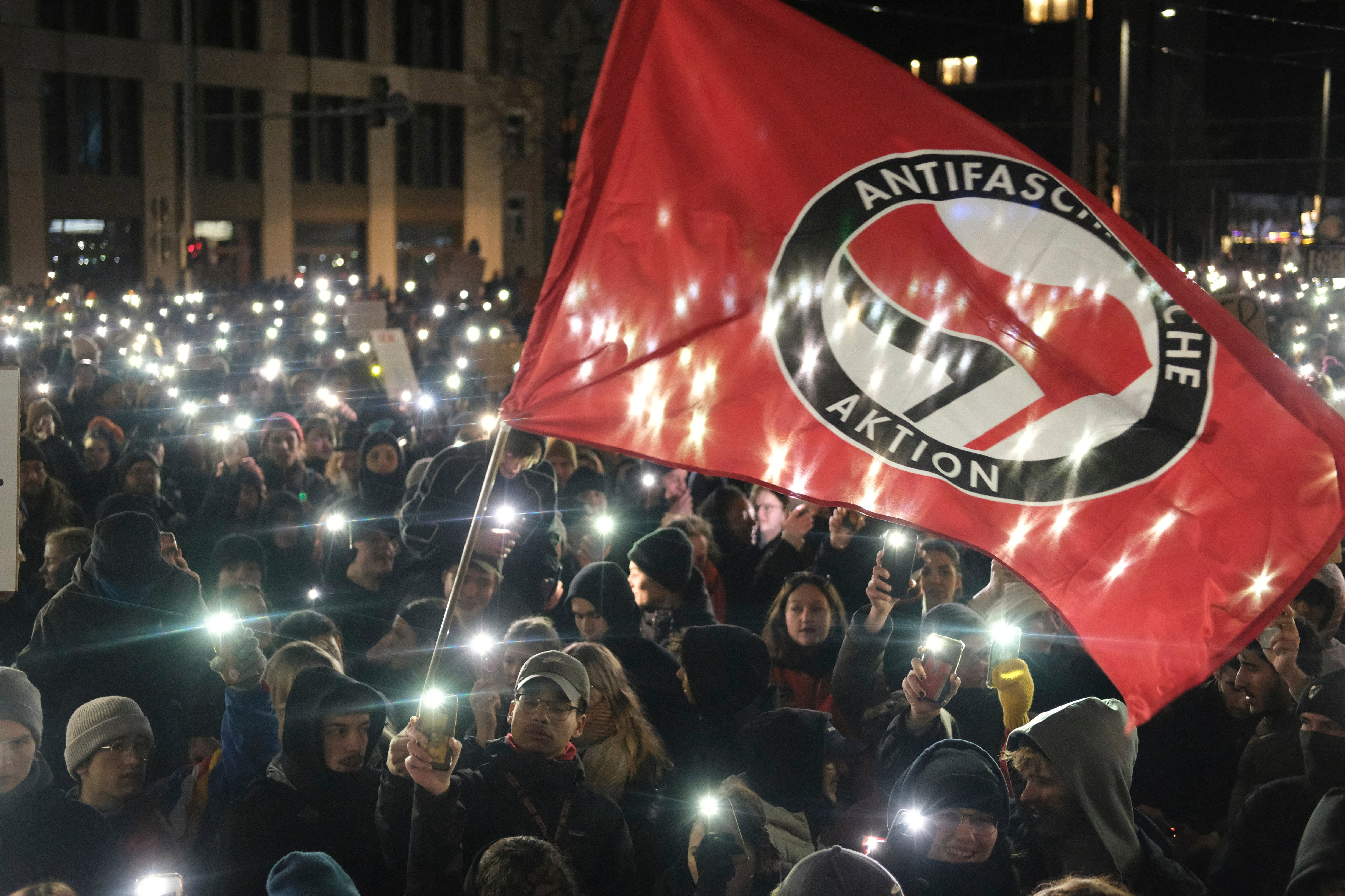 Germany Far Right Protests