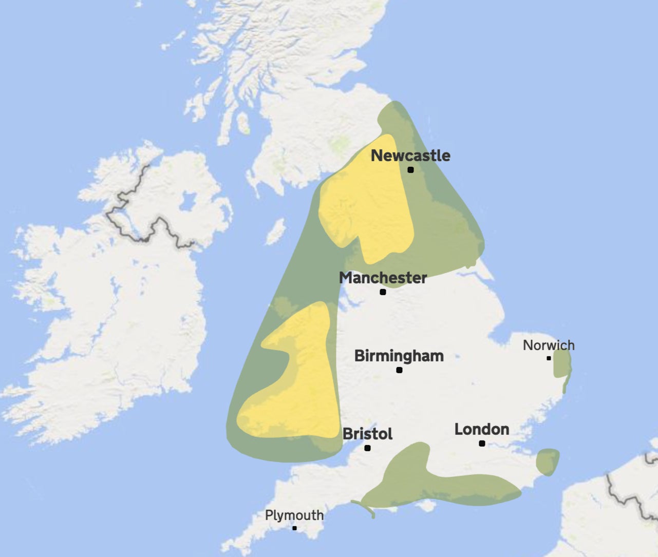 26 flood warnings and 92 flood alerts in place on Mondaay