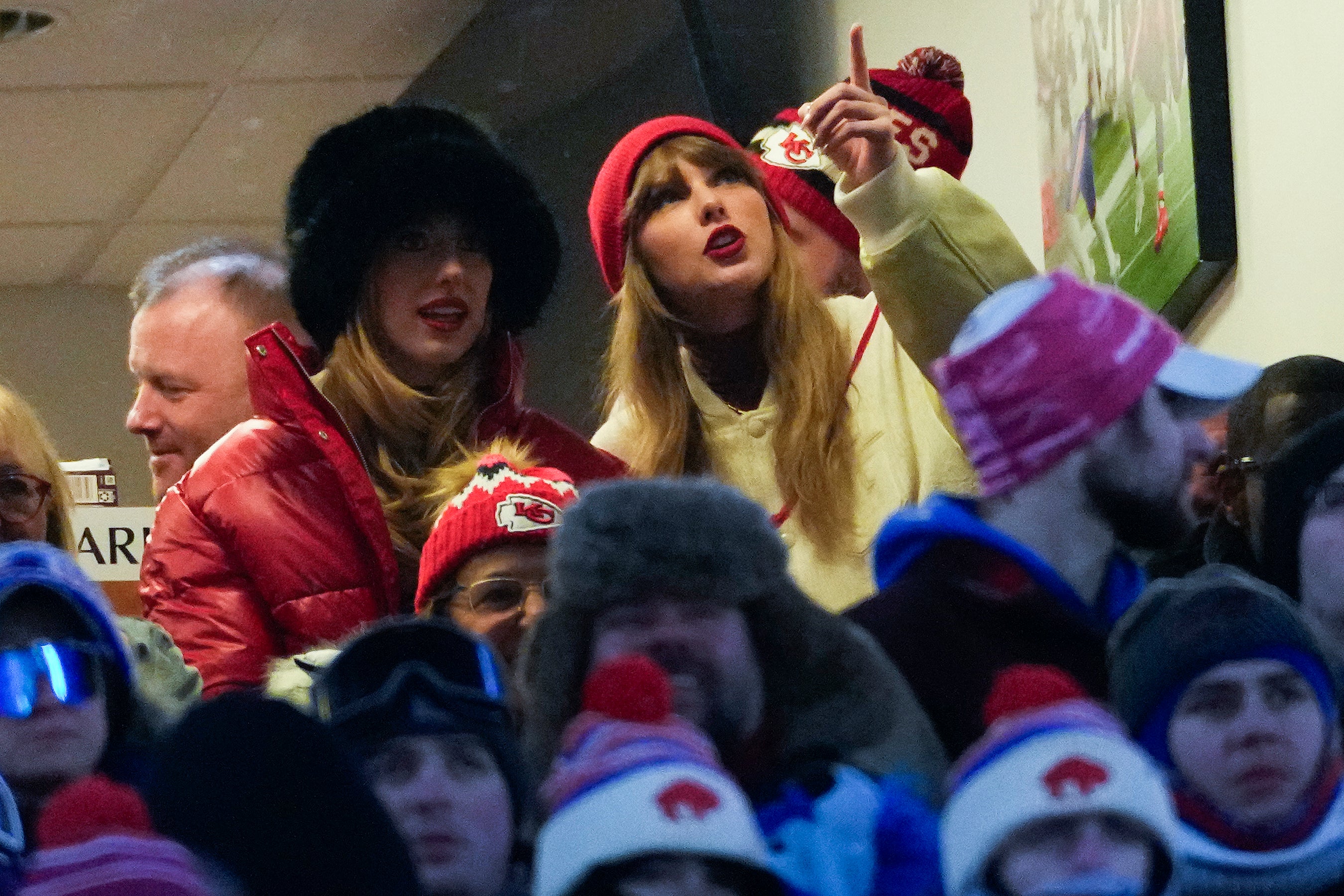 Taylor Swift was in the state on Sunday to watch the Kansas City Chiefs play the Buffalo Bills