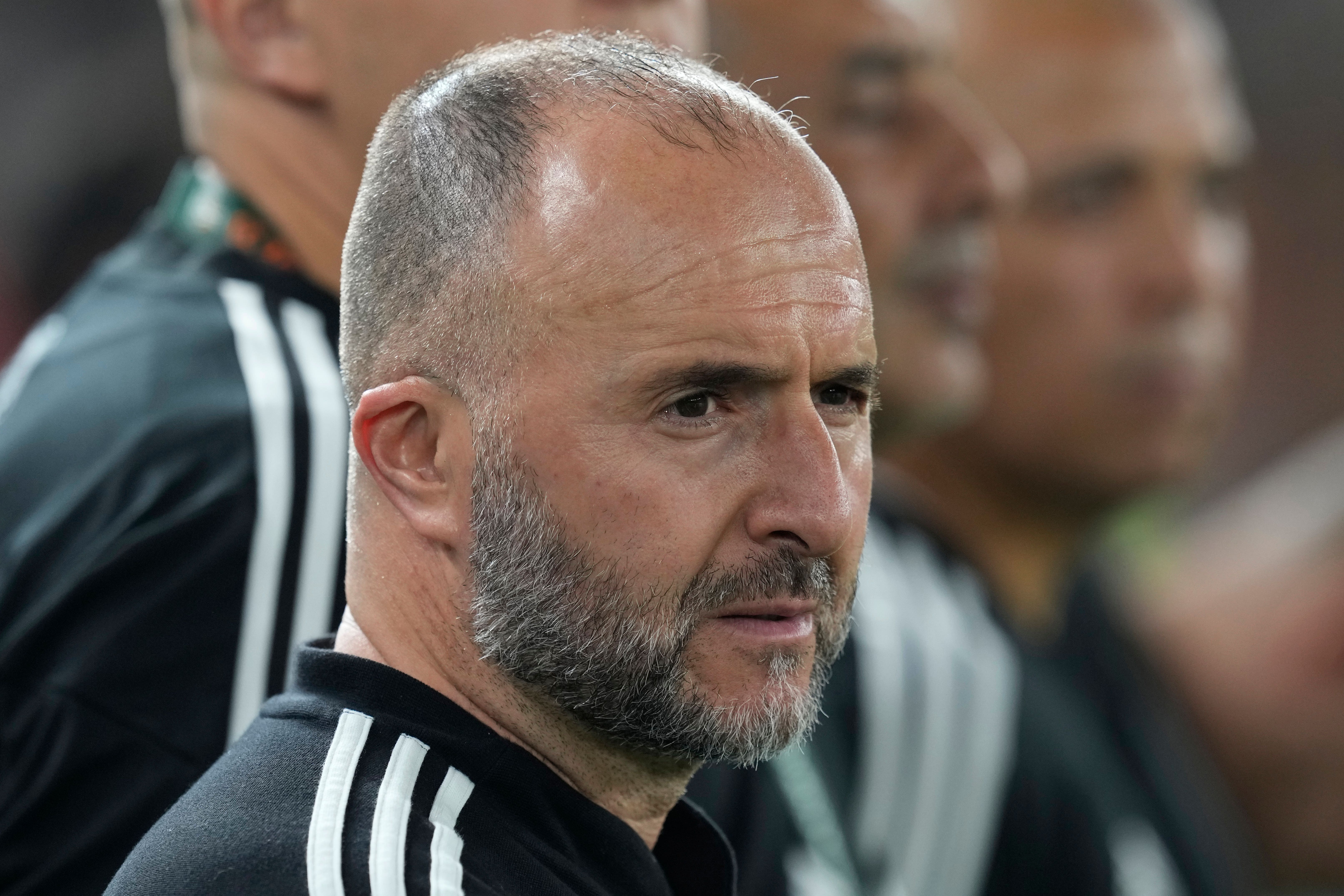 Djamel Belmadi has defended his captain (Themba Hadebe/AP)