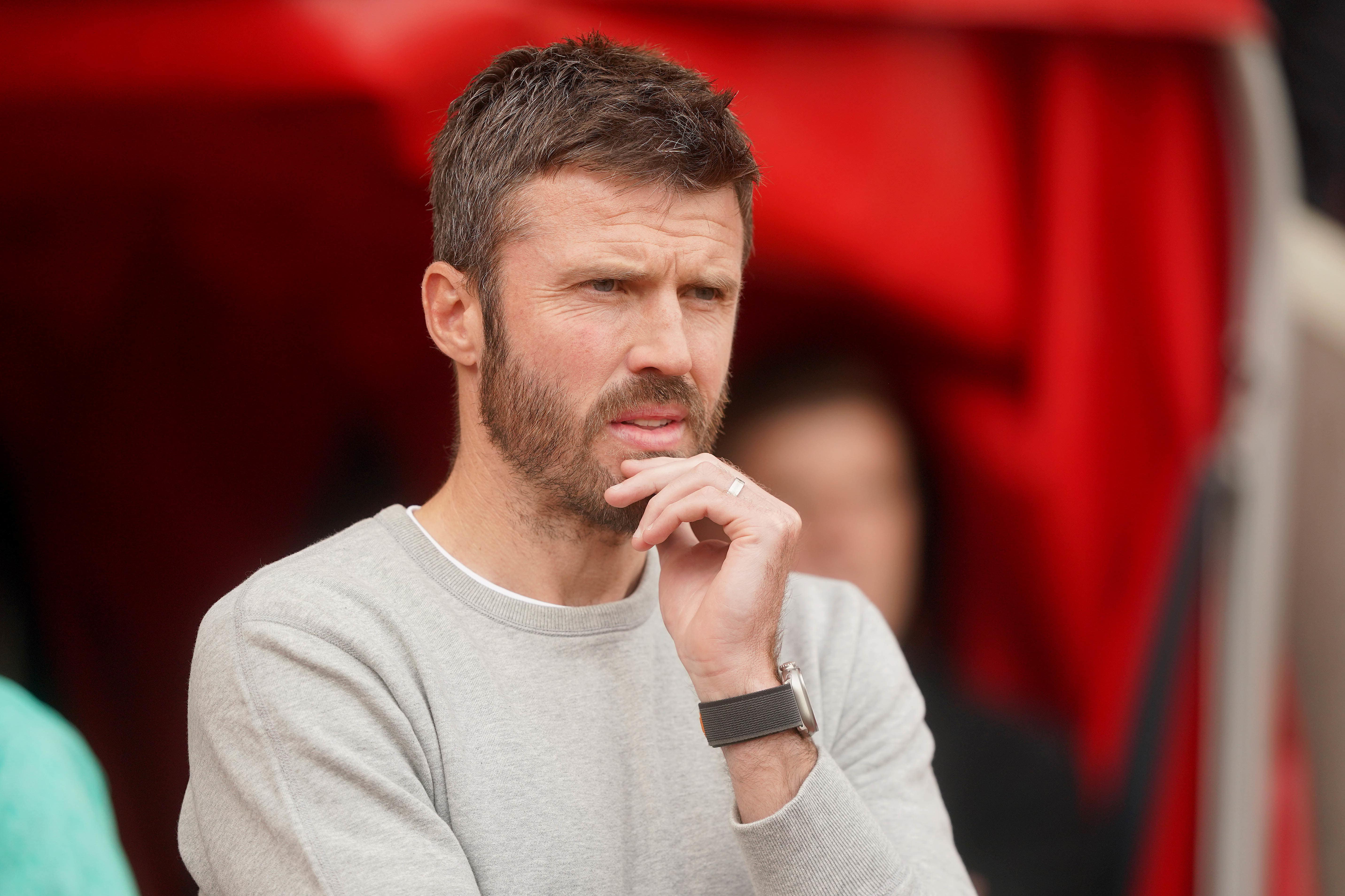 Middlesbrough head coach Michael Carrick (Owen Humphreys/PA)