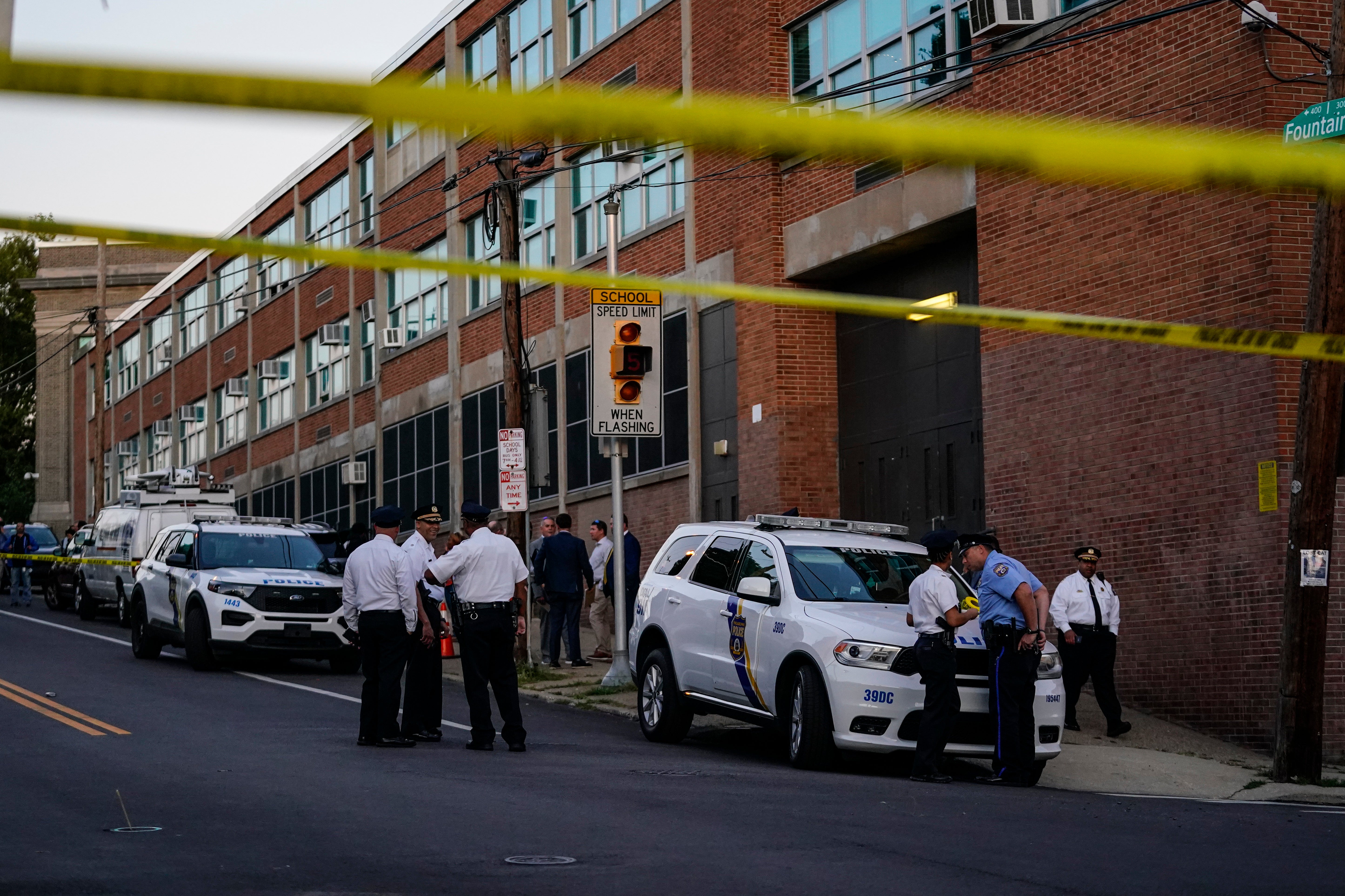 Shooting Outside High School