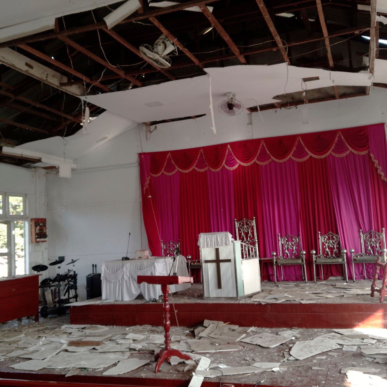 Myanmar Churches Destroyed