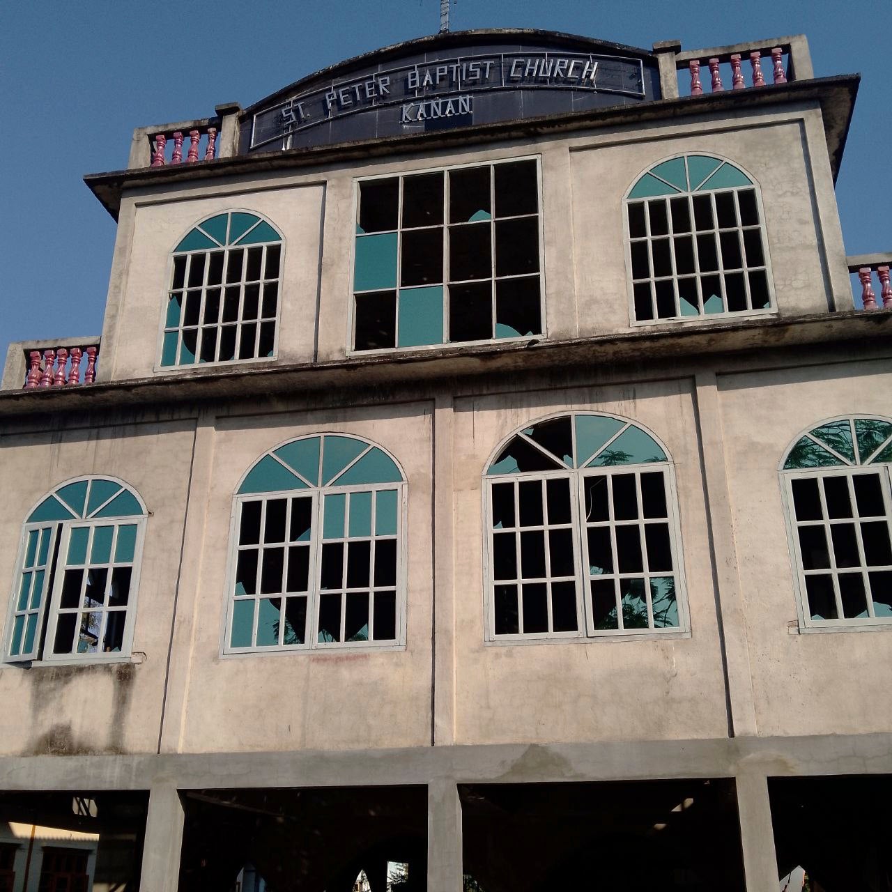 Myanmar Churches Destroyed