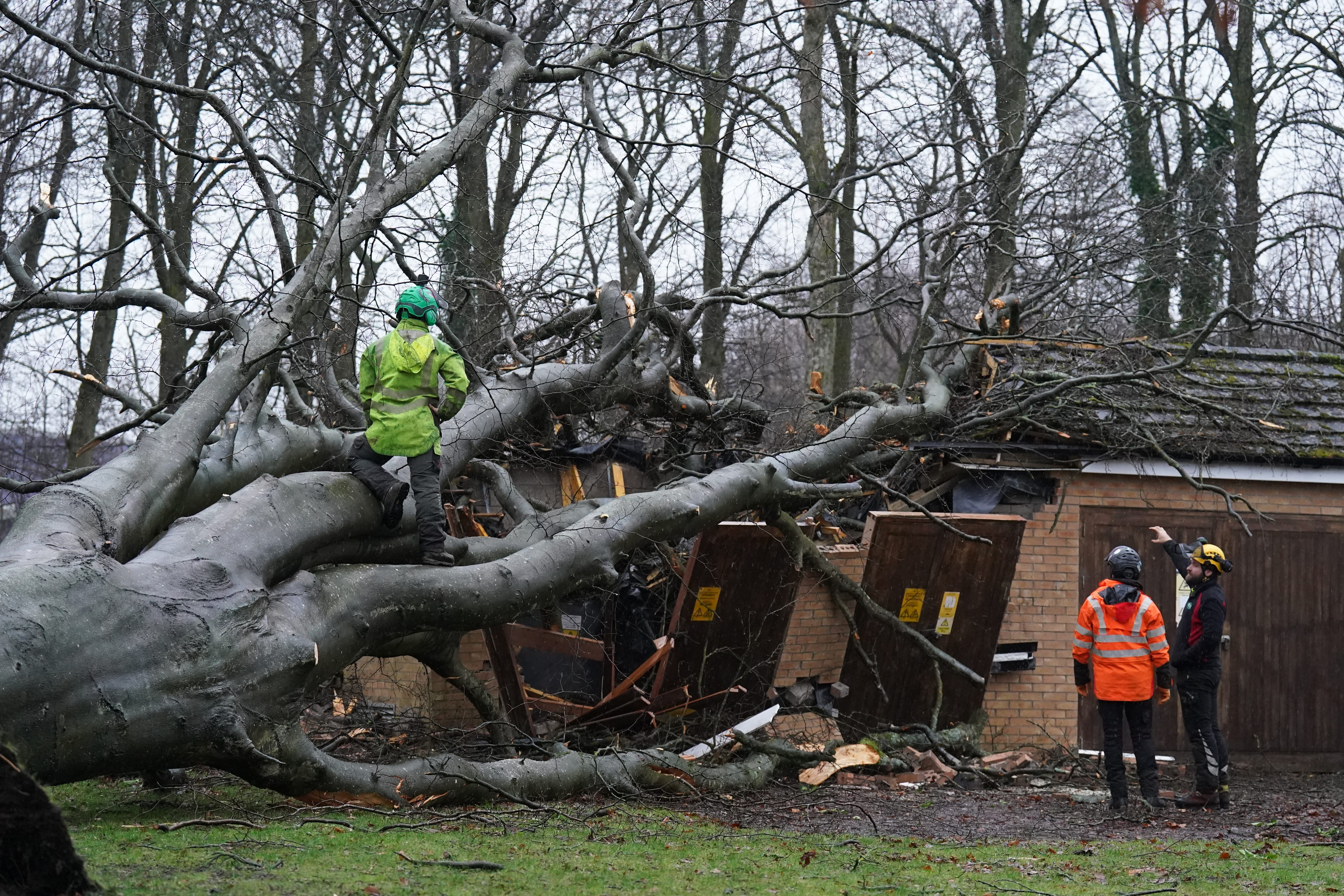 The UK is bracing for more wind and rain from Storm Jocelyn, with major disruption to transport services expected