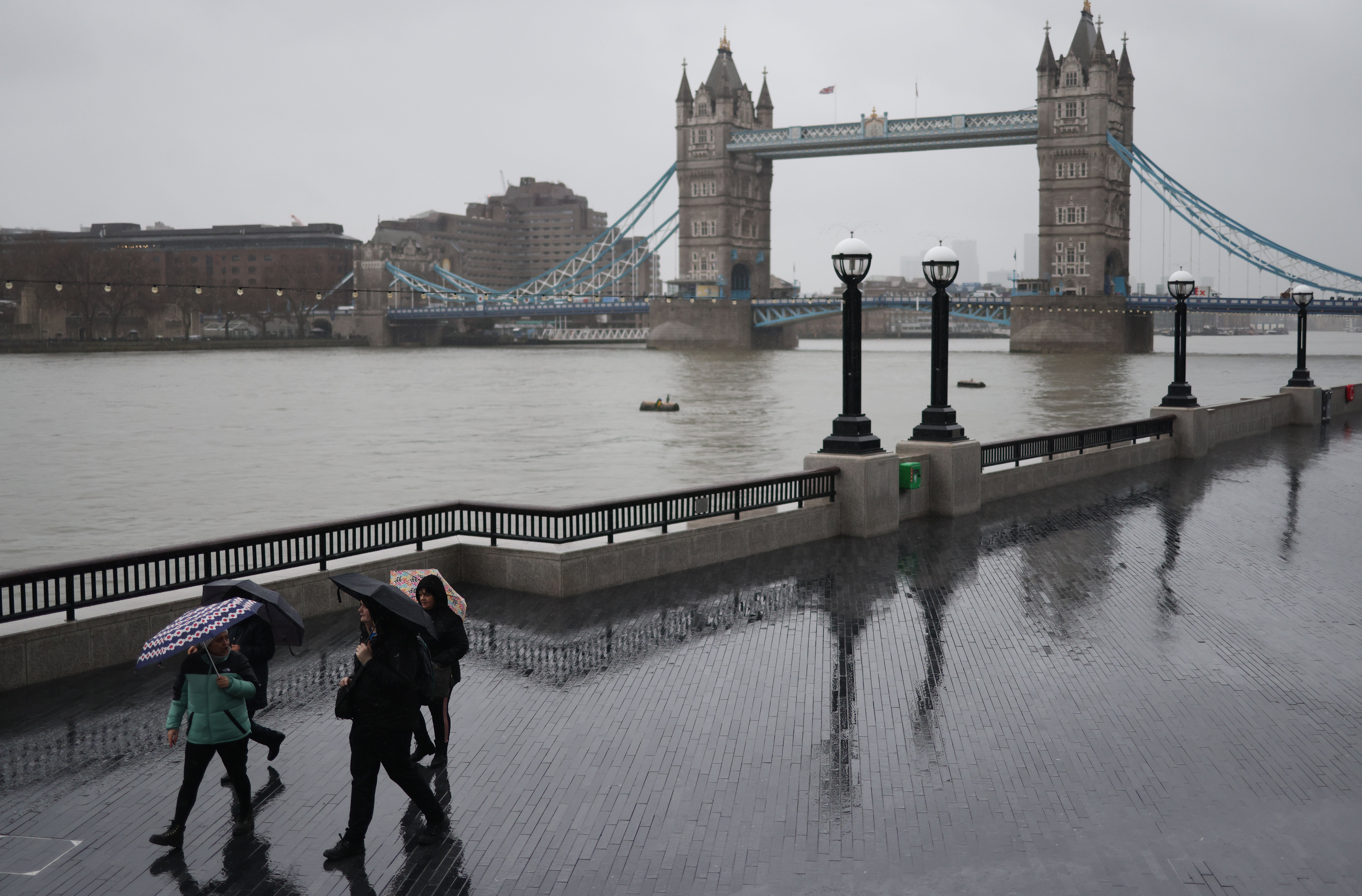 Wet weather over the Easter period is believed to have knocked retail sales and construction particularly hard