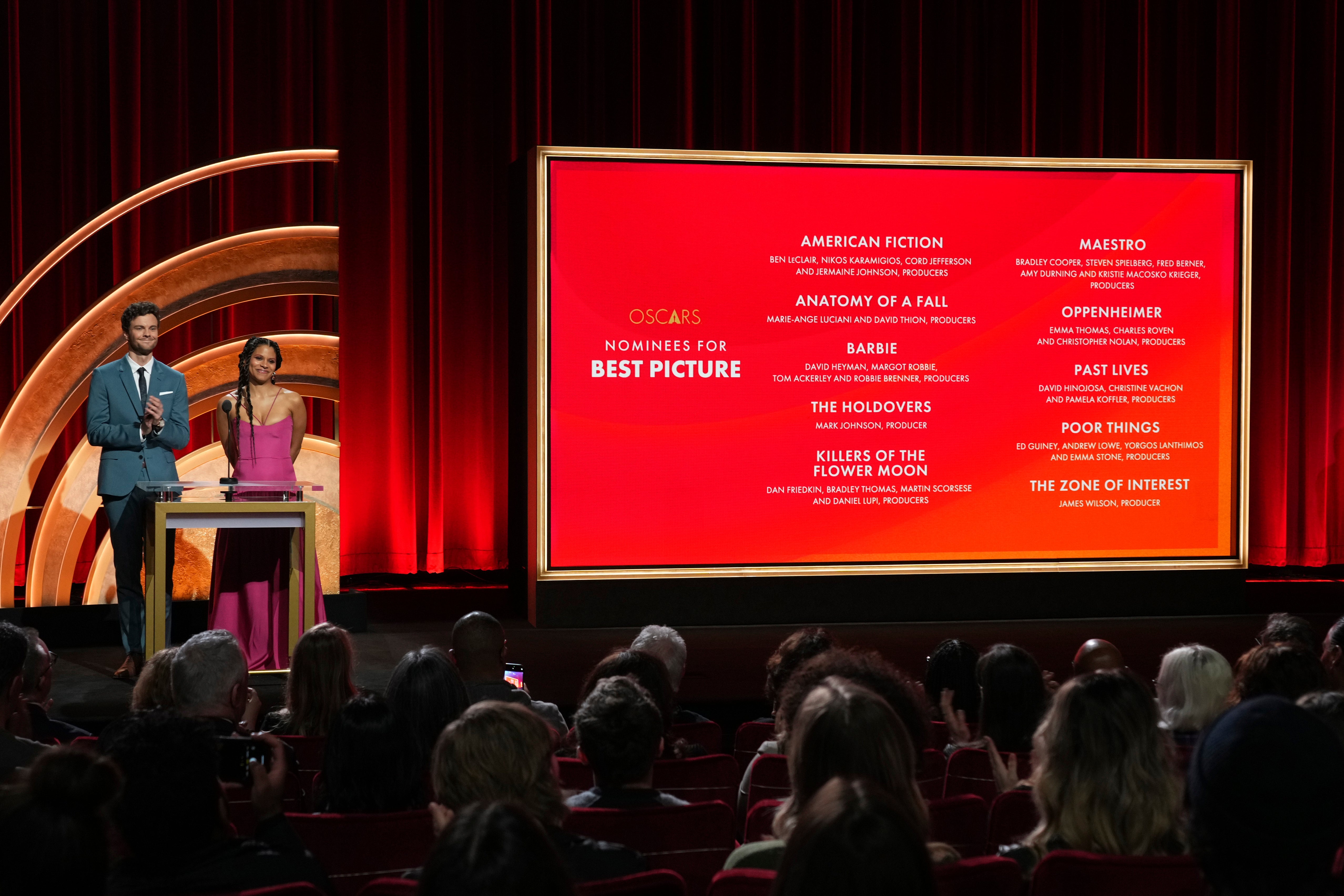 96th Academy Awards - Nominations Announcement