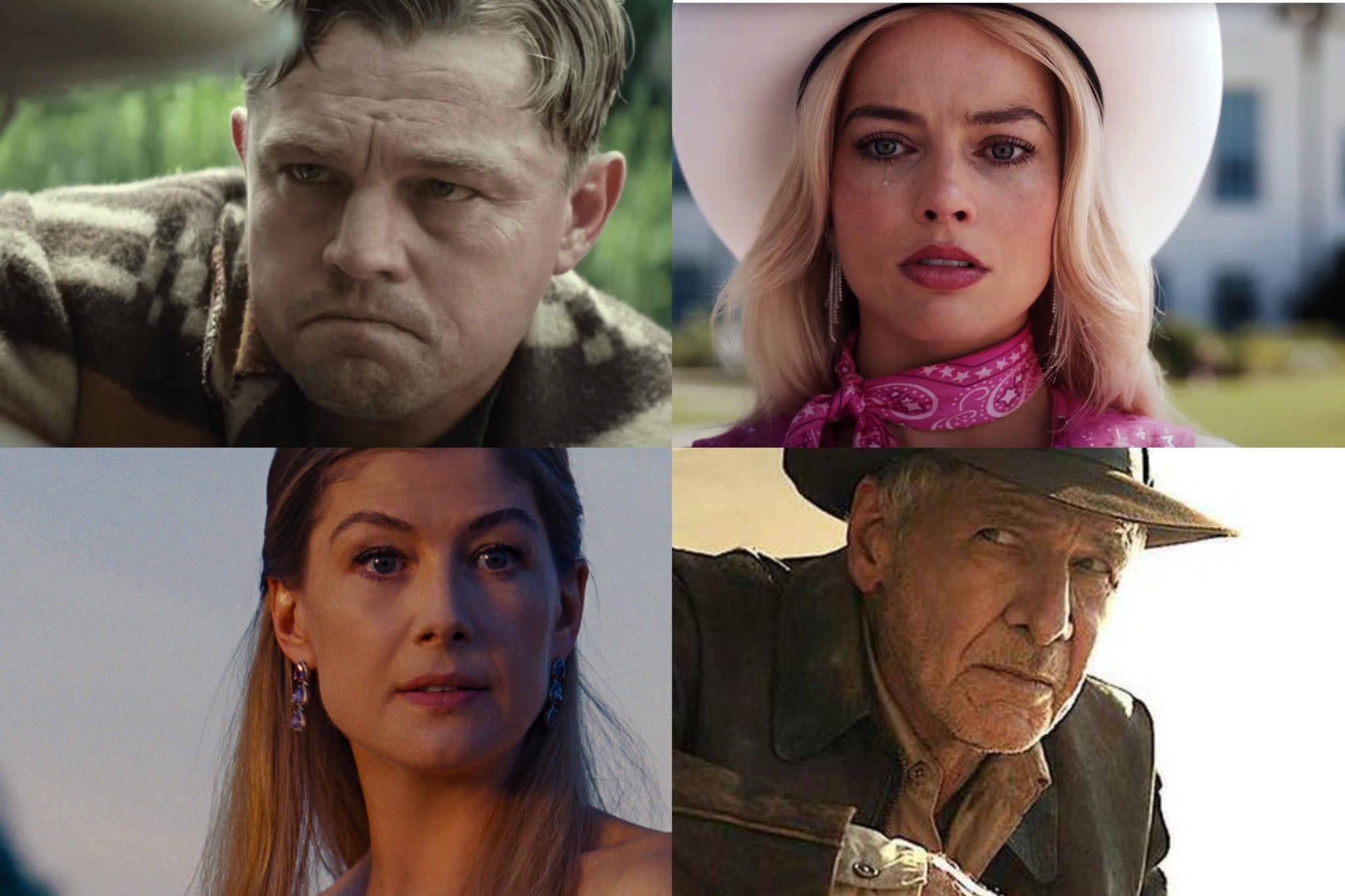 Margot Robbie, Harrison Ford, Rosamund Pike and Leonardo DiCaprio lead our snubs and surprises of this year’s Oscar nods