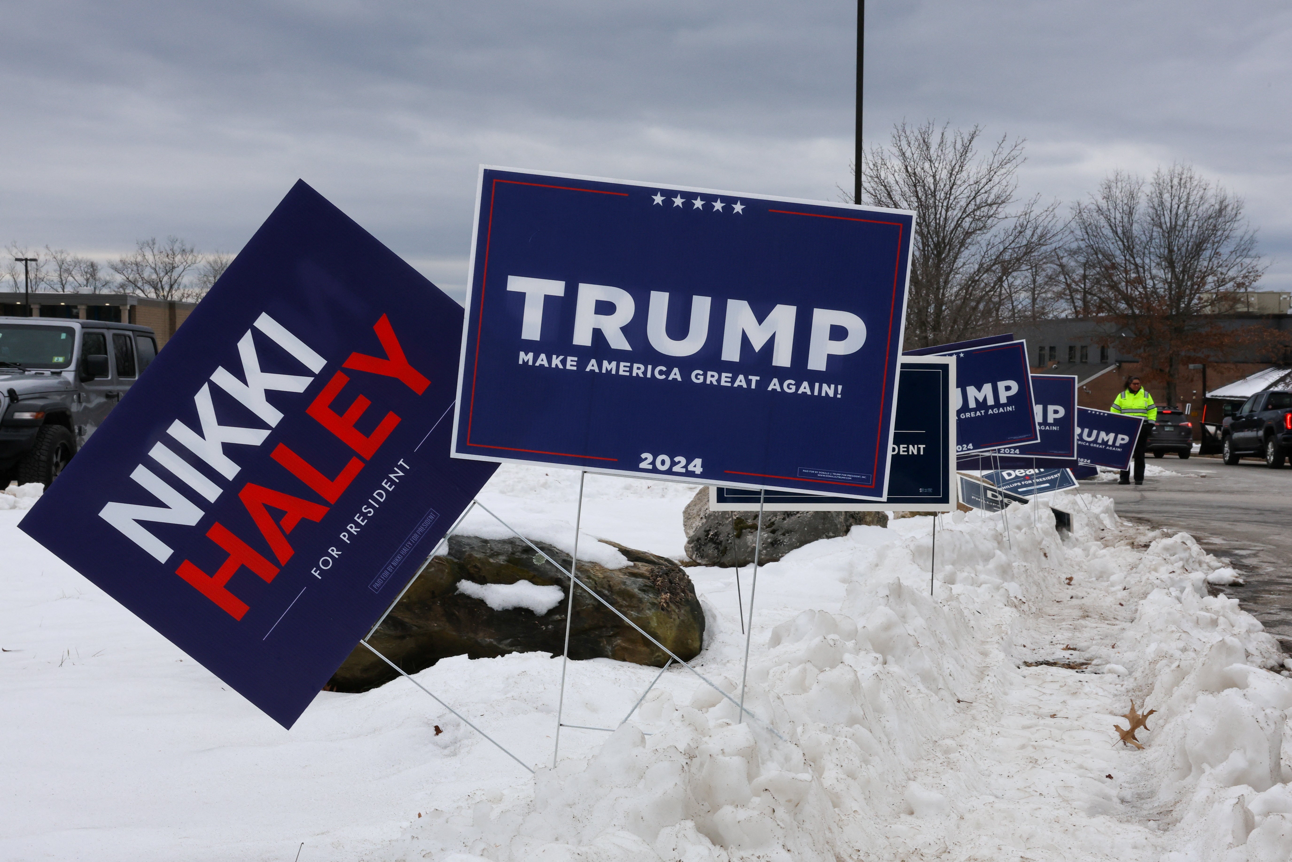 Voting is underway in the New Hampshire primary