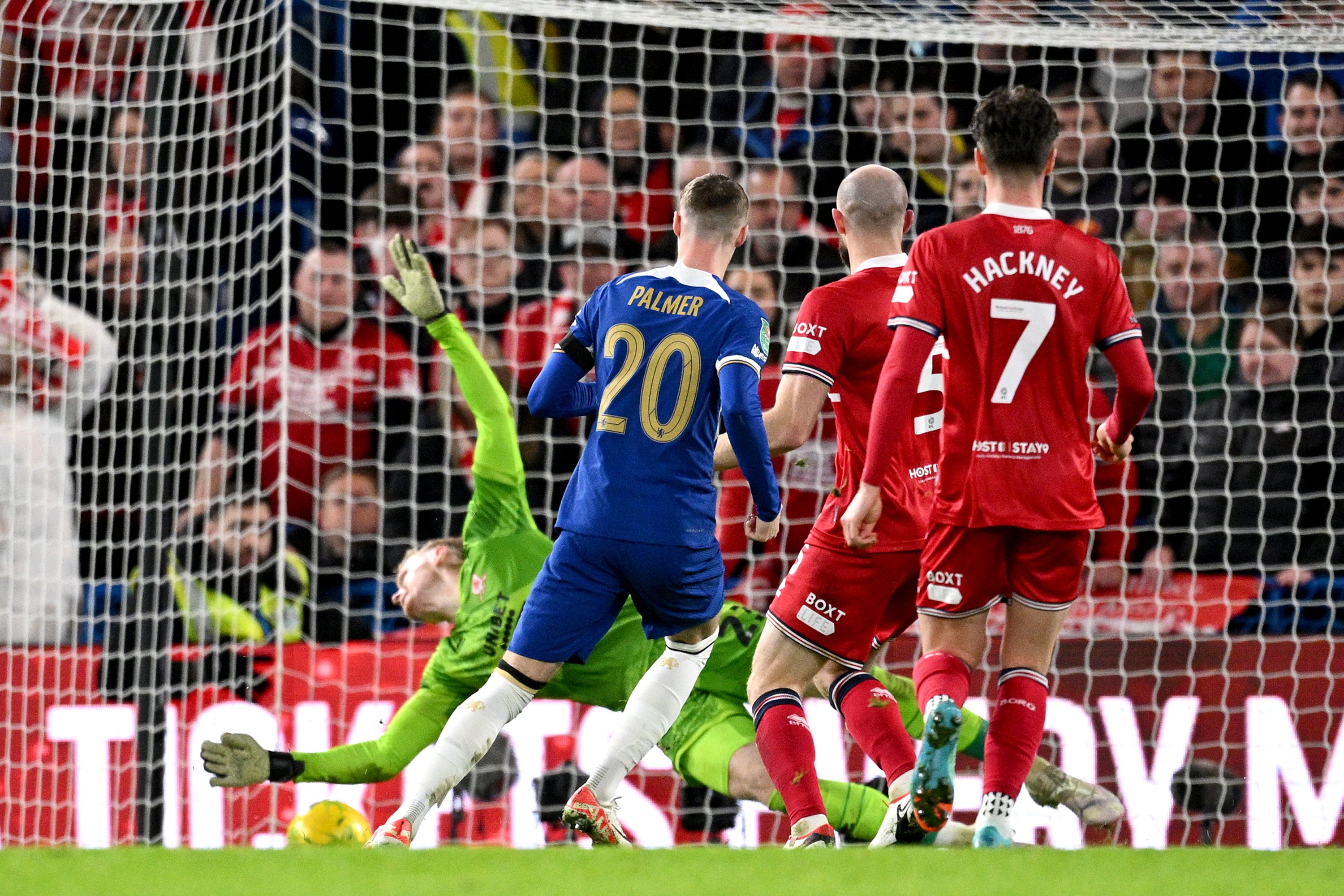 Cole Palmer scored twice after missing several first-leg chances