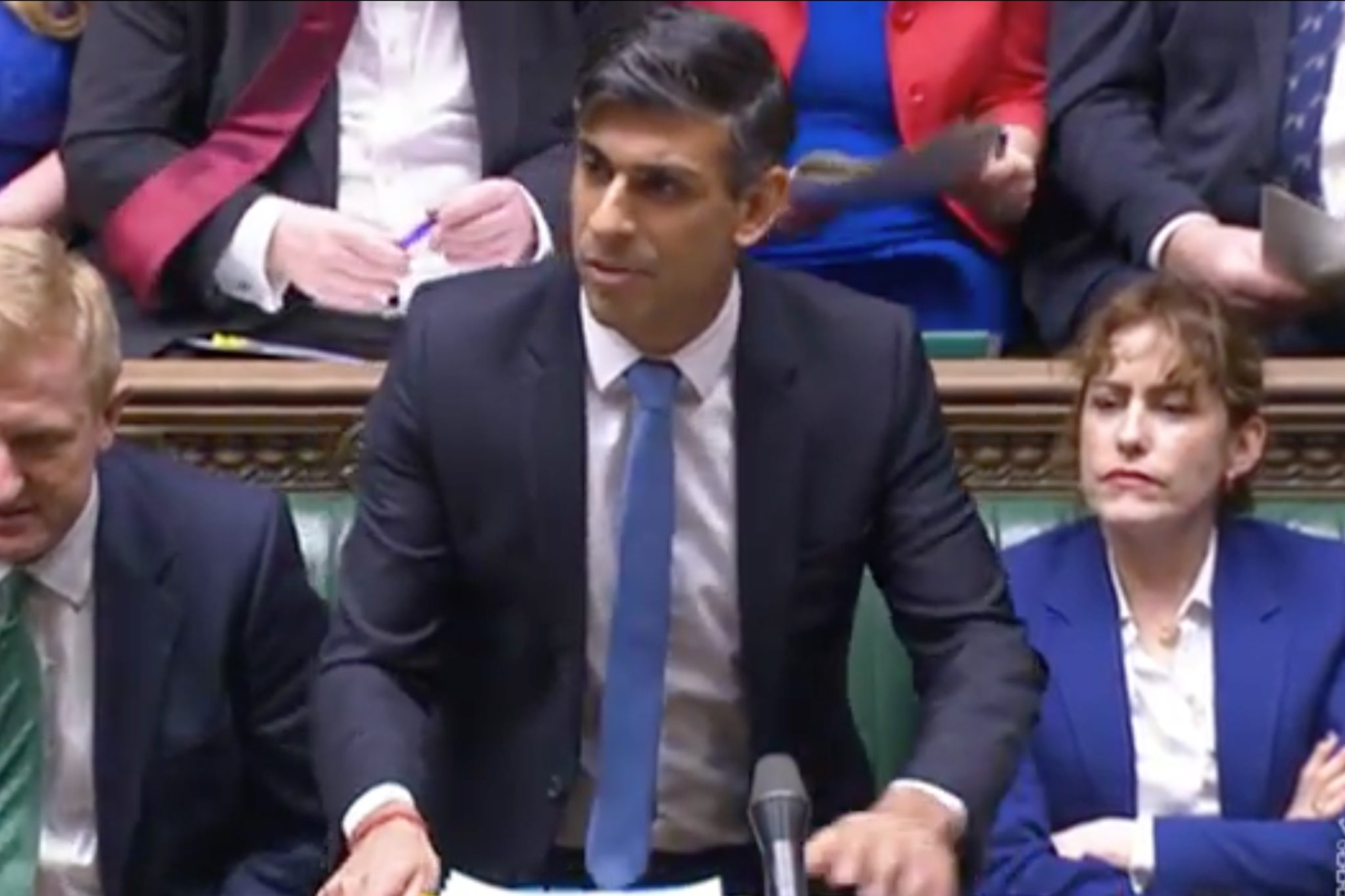 Sunak at PMQs today