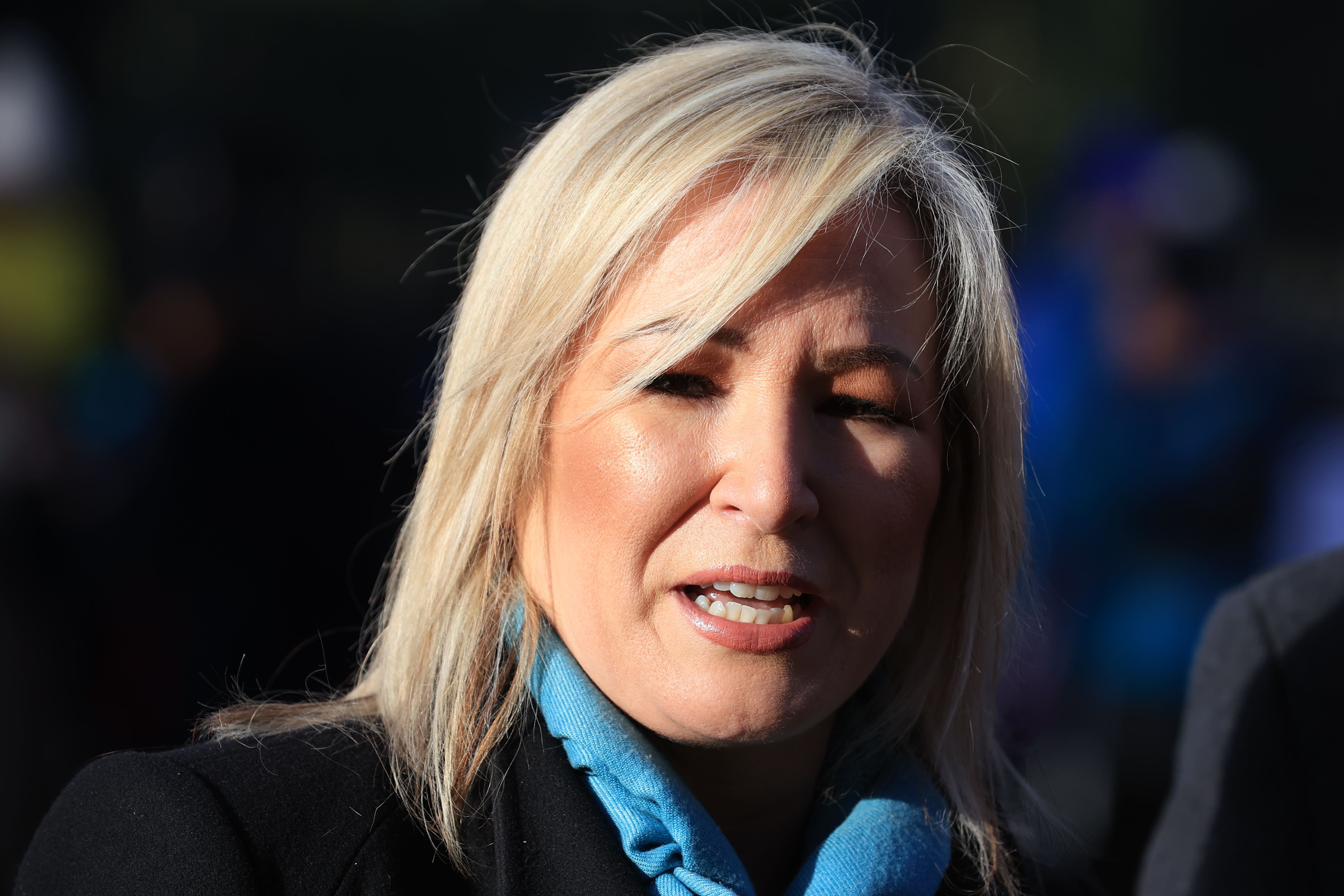 Sinn Fein vice president Michelle O’Neill said her party would be represented at St Patrick’s Day celebrations in the US (Liam McBurney/PA)