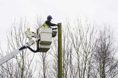 More than 12,000 customers still without power after storms