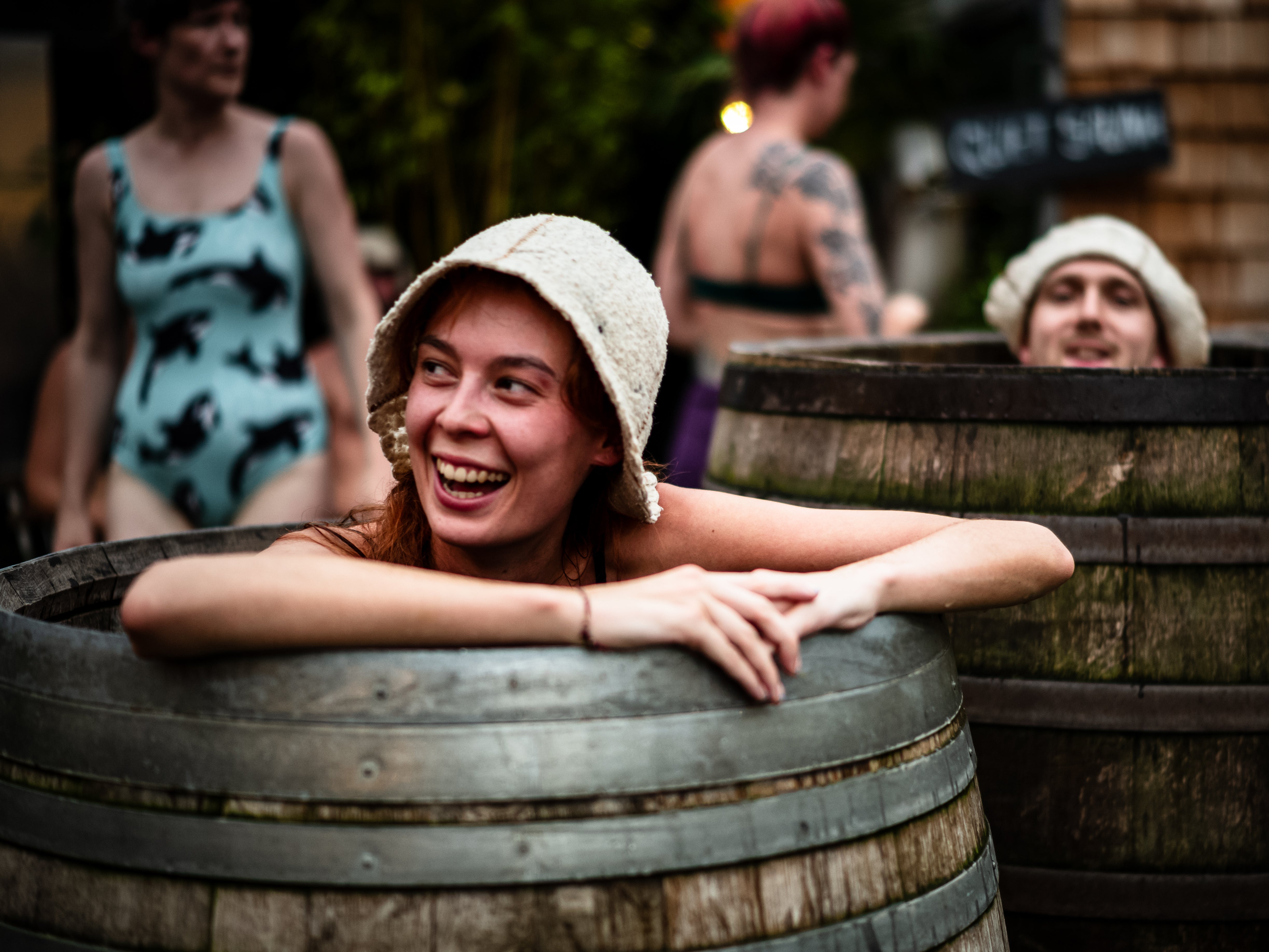 Hackney Wick Community Sauna Baths have taken east London by storm