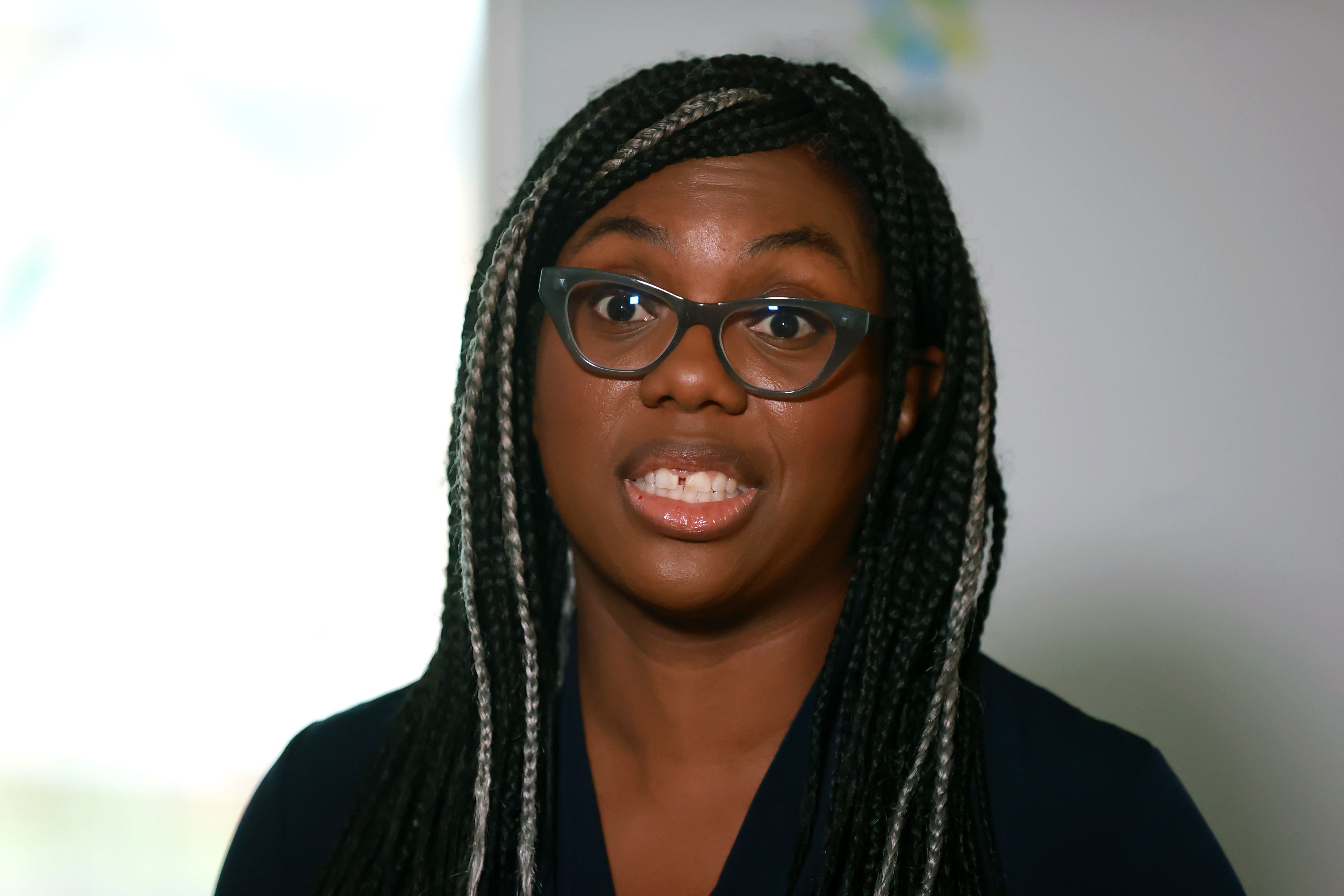 Business secretary Kemi Badenoch spoke to Henry Staunton before his departure was announced