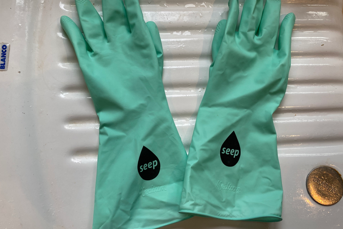 Seep eco rubber gloves