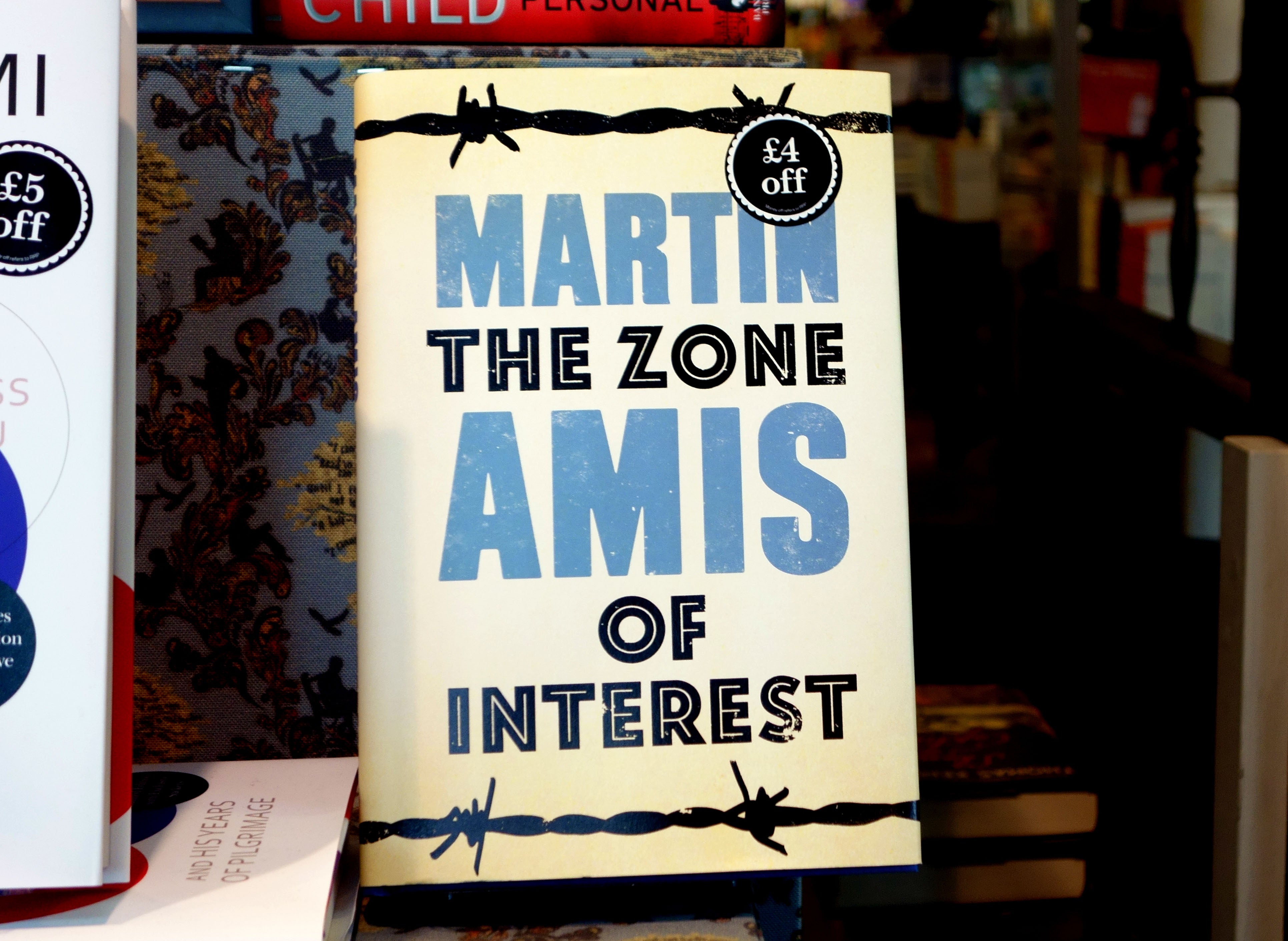 Set in Auschwitz, Amis’ 2014 novel tells the story of a Nazi officer’s love affair with his superior’s wife.