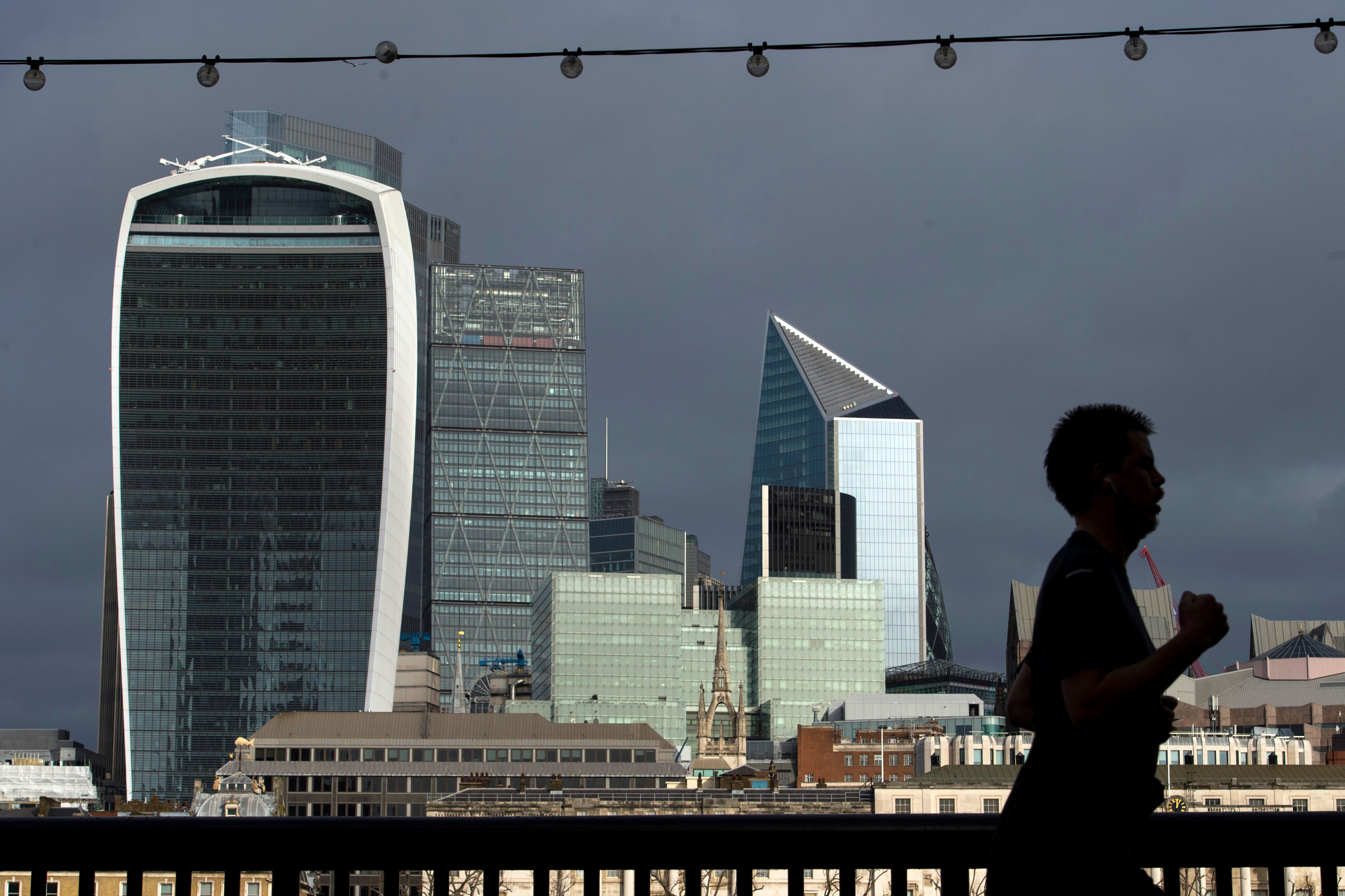 The index spent much of the day in the red (Kirsty O’Connor/PA)