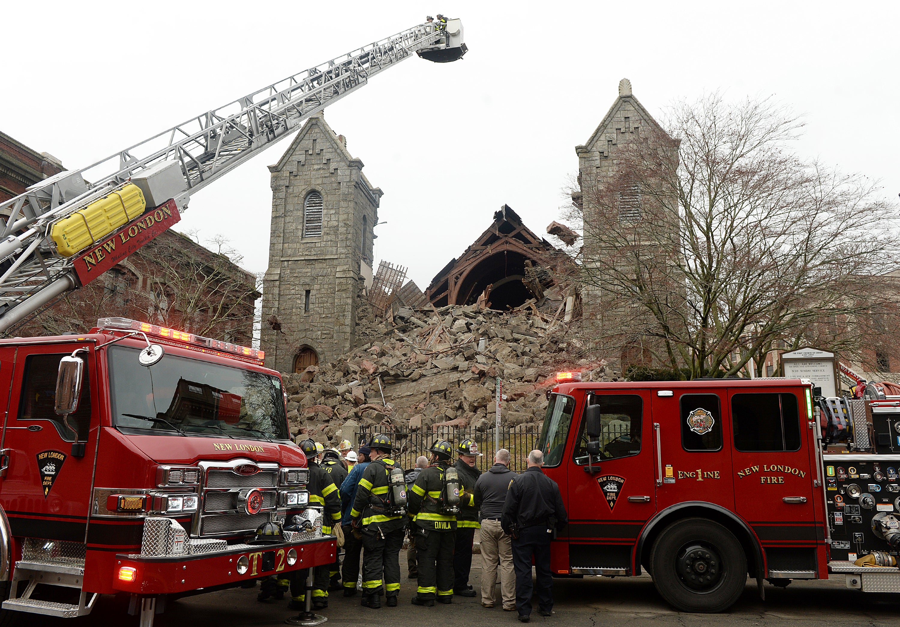 Church Collapse Connecticut