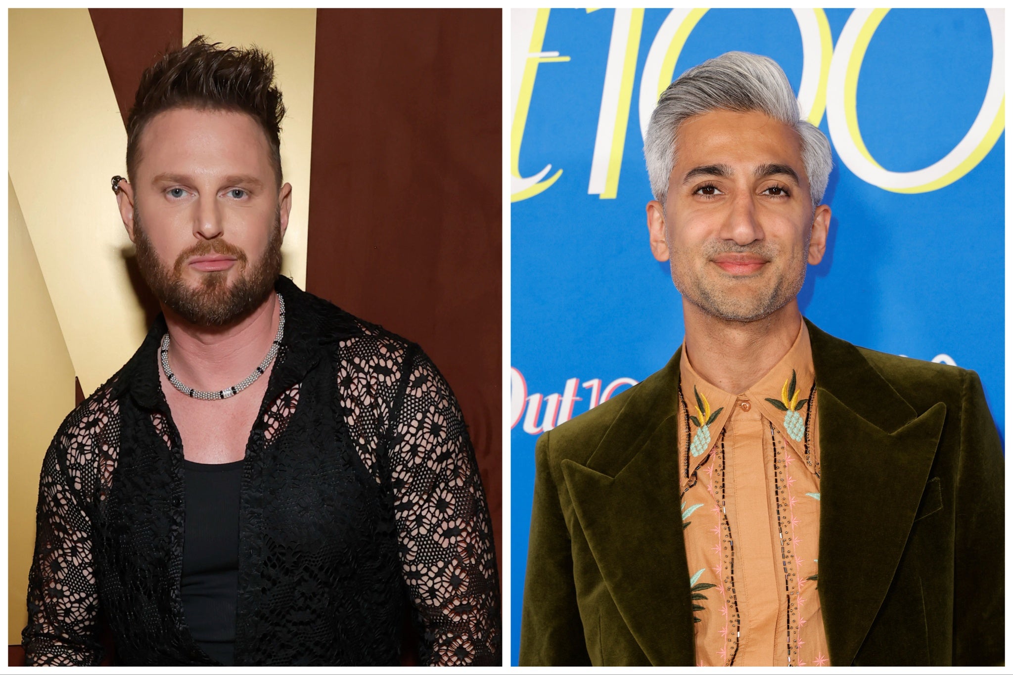 Queer Eye’s Bobby Berk (left) and Tan France