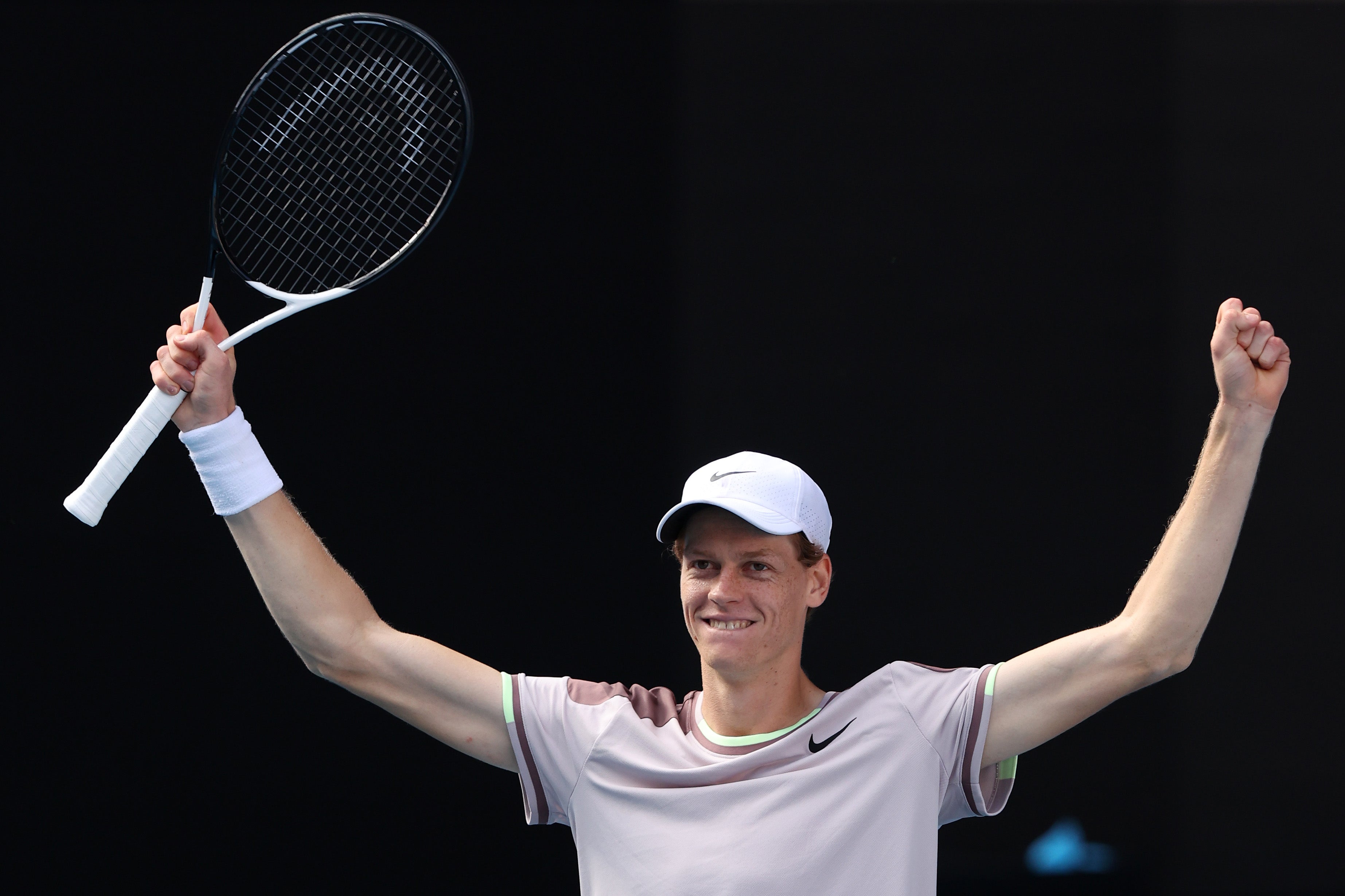 Sinner is the first Italian player to reach an Australian Open final