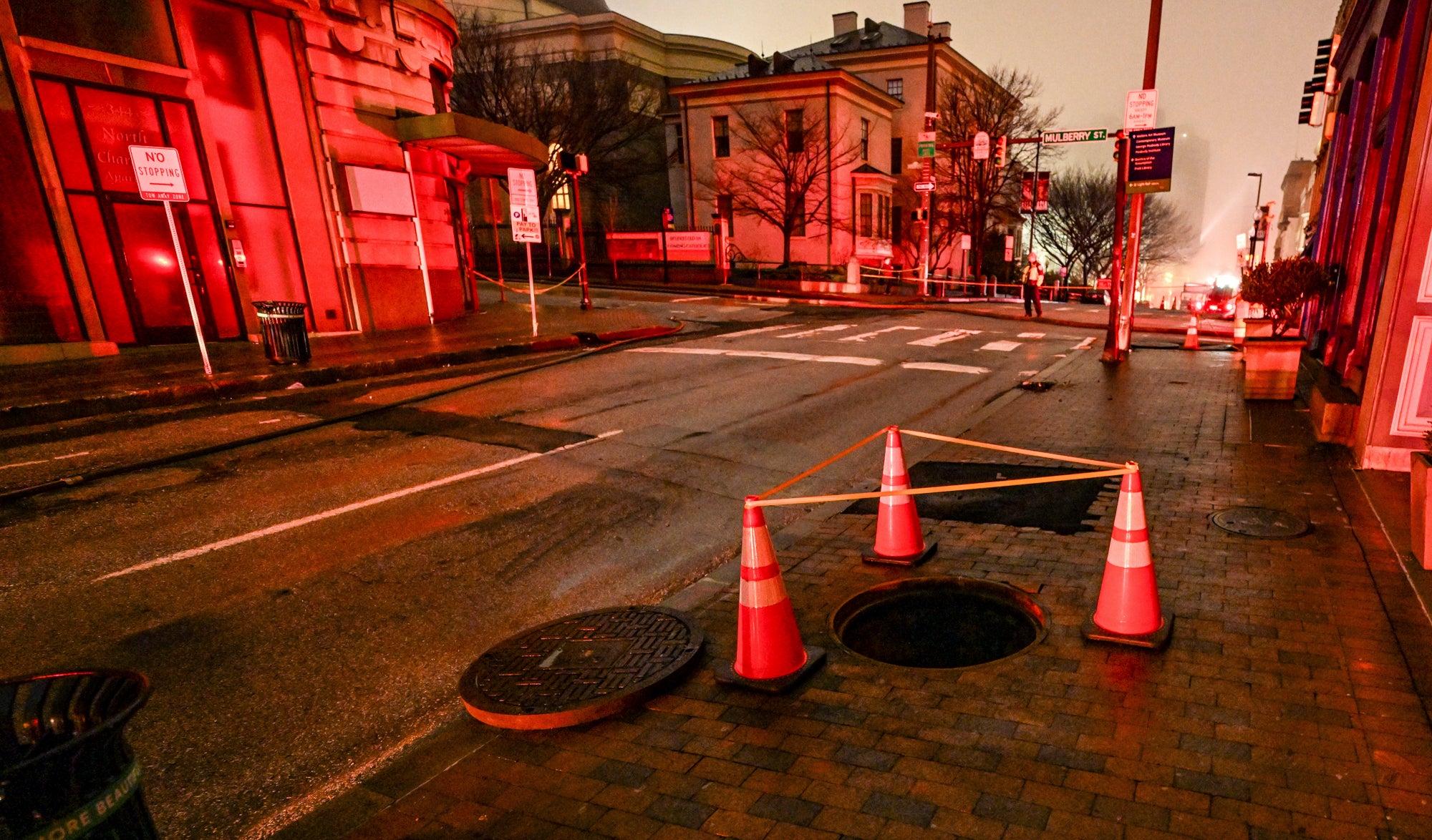 Underground Fire Baltimore