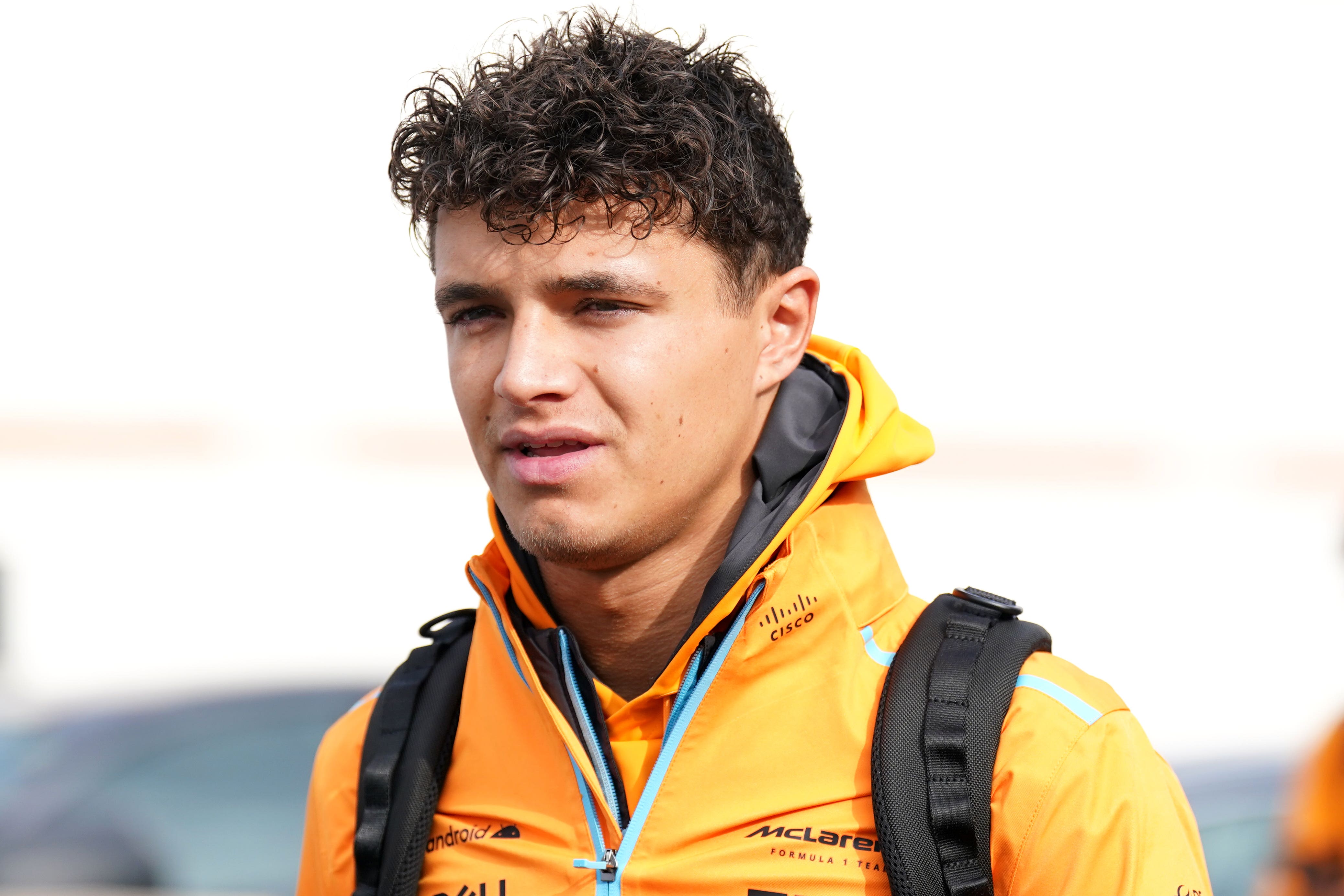 Lando Norris has signed a new contract with McLaren (Tim Goode/PA)